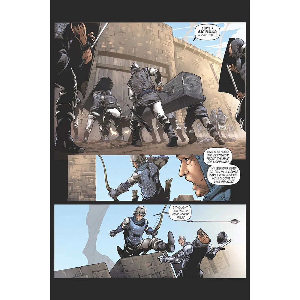 The Mission of Joan of Arc Comic Book - Hardcover - Image 3
