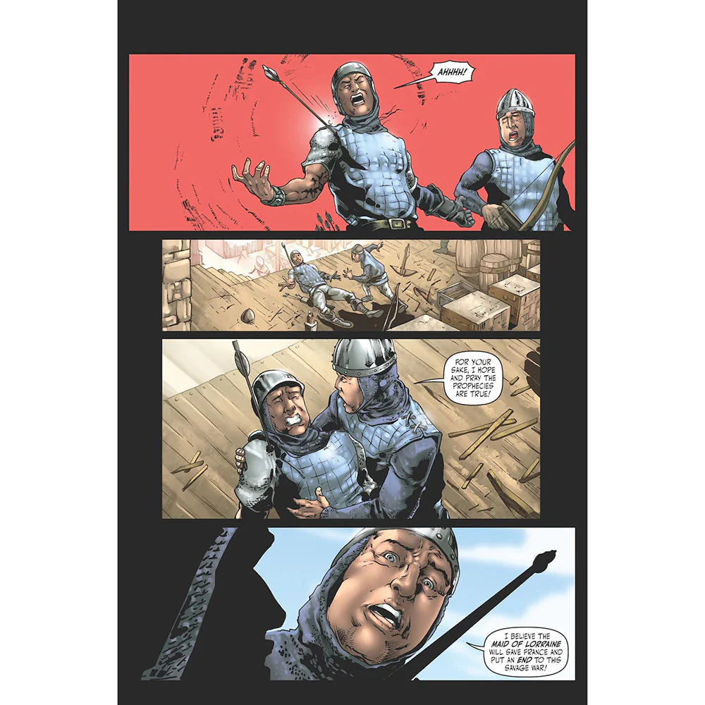 The Mission of Joan of Arc Comic Book - Hardcover - Image 4