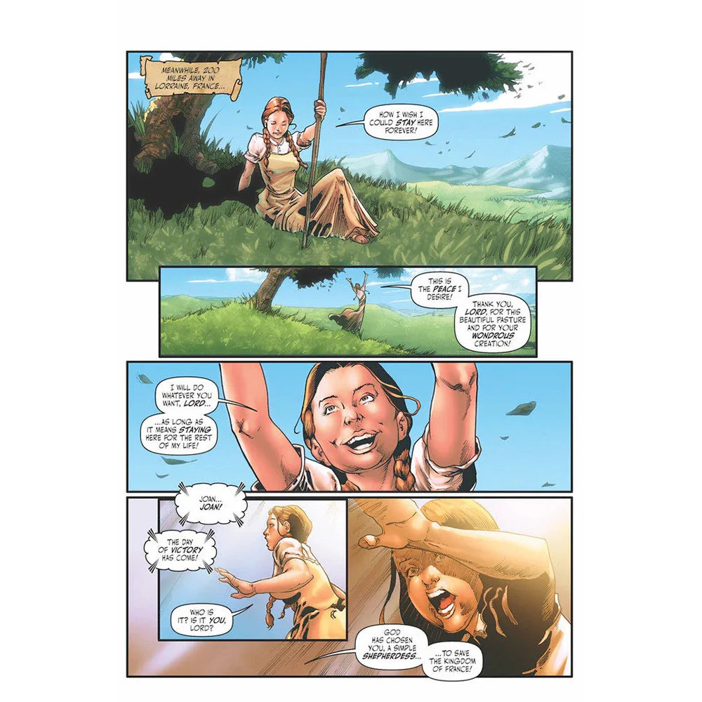 The Mission of Joan of Arc Comic Book - Hardcover - Image 5