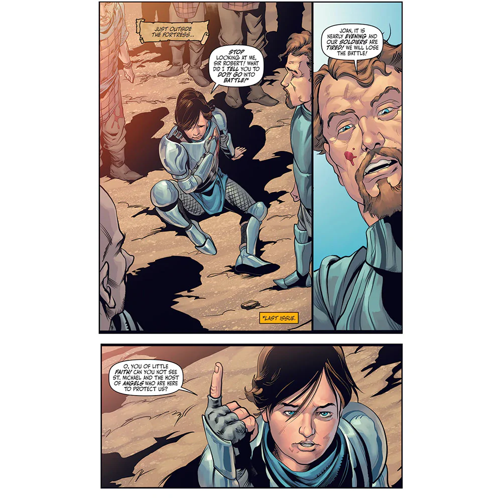 The Mission of Joan of Arc Comic Book - Hardcover - Image 6