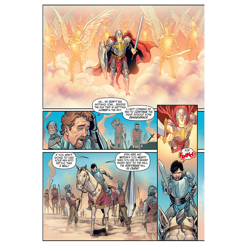 The Mission of Joan of Arc Comic Book - Hardcover - Image 7