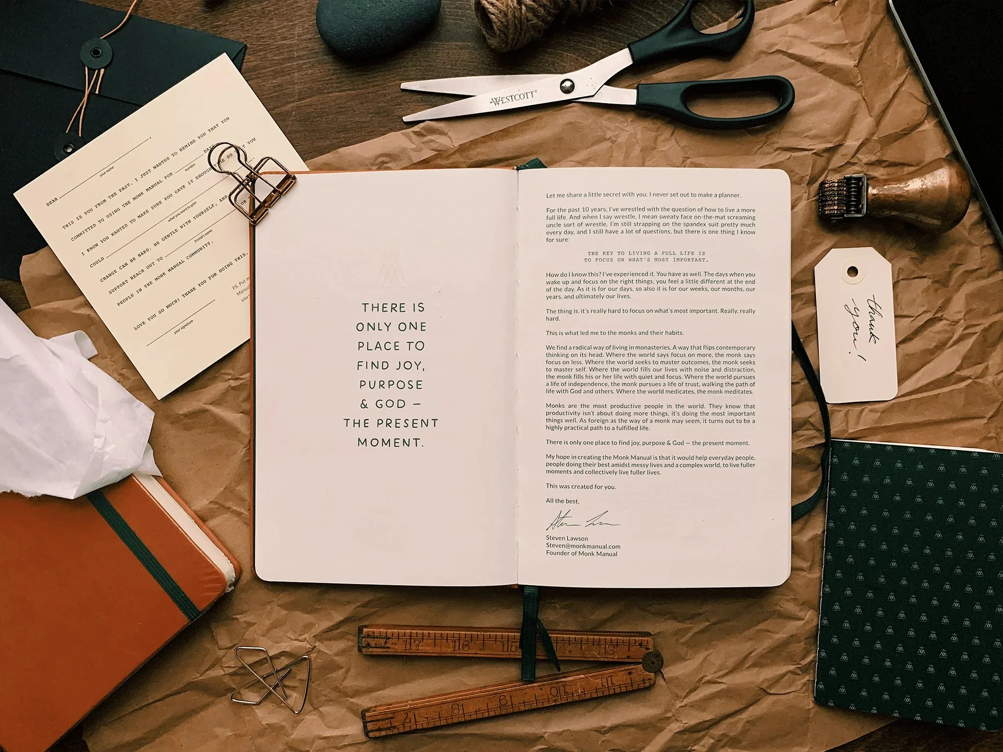 The Monk Manual Planner & Journal - 90 Day Planner or Extension Pack - Image 2