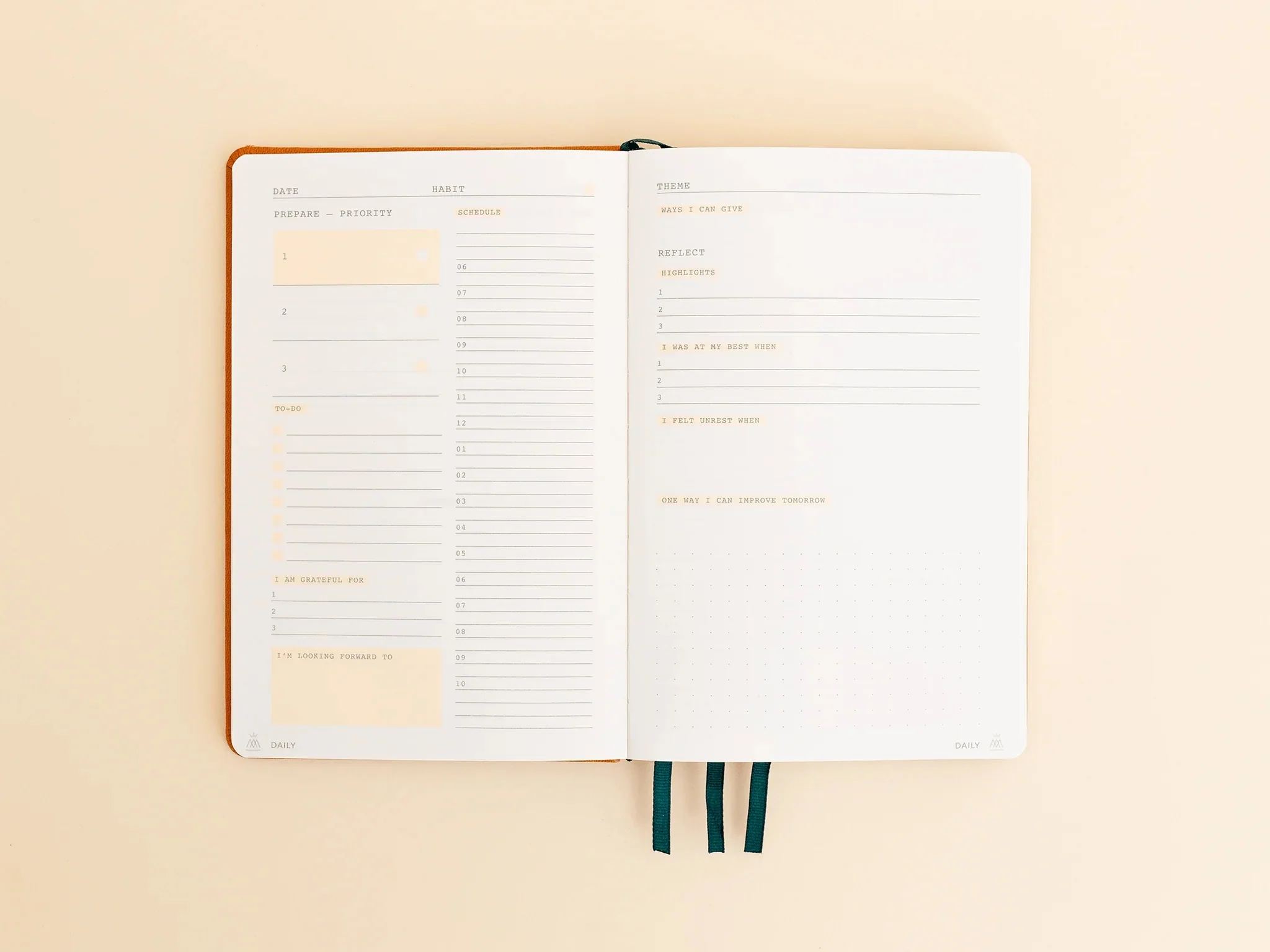 The Monk Manual Planner & Journal - 90 Day Planner or Extension Pack - Image 3