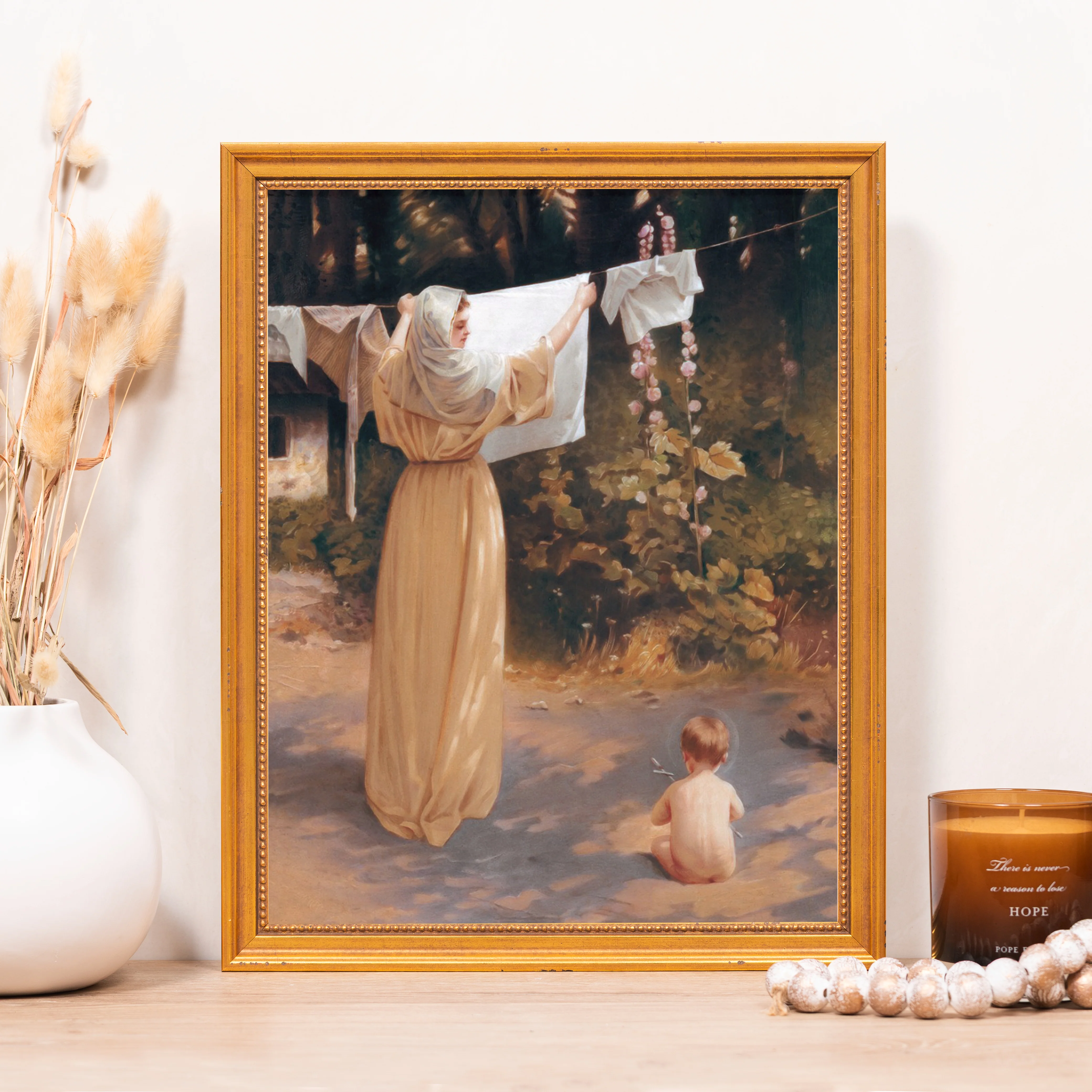 The Polish Madonna Framed Canvas - Sacred Classics Collection - Image 5