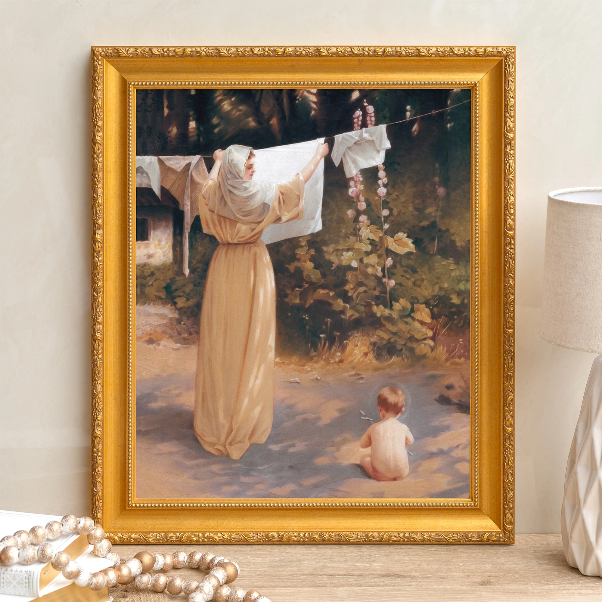 The Polish Madonna Framed Canvas - Sacred Signature Collection - Image 6