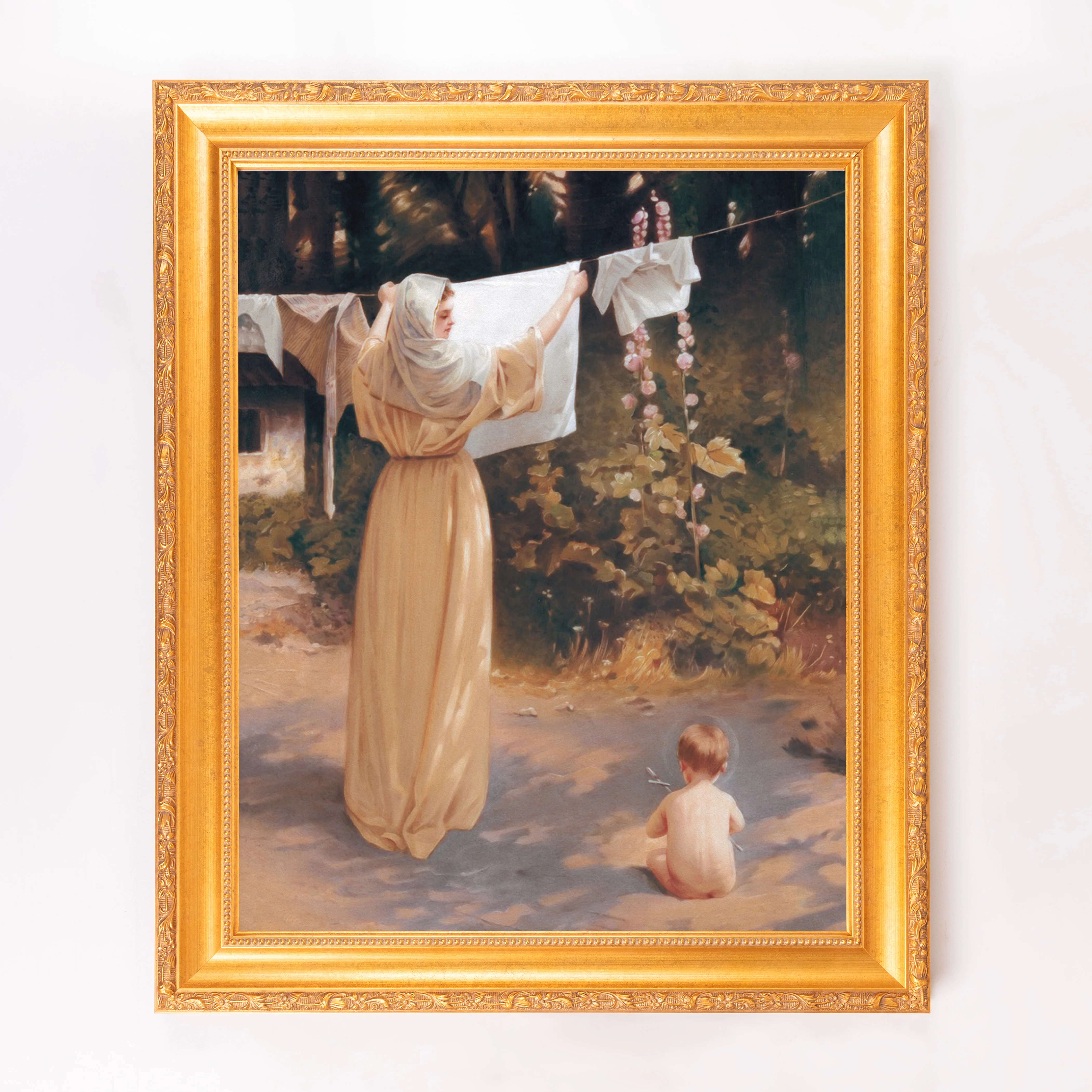 The Polish Madonna Framed Canvas - Sacred Signature Collection - Image 7