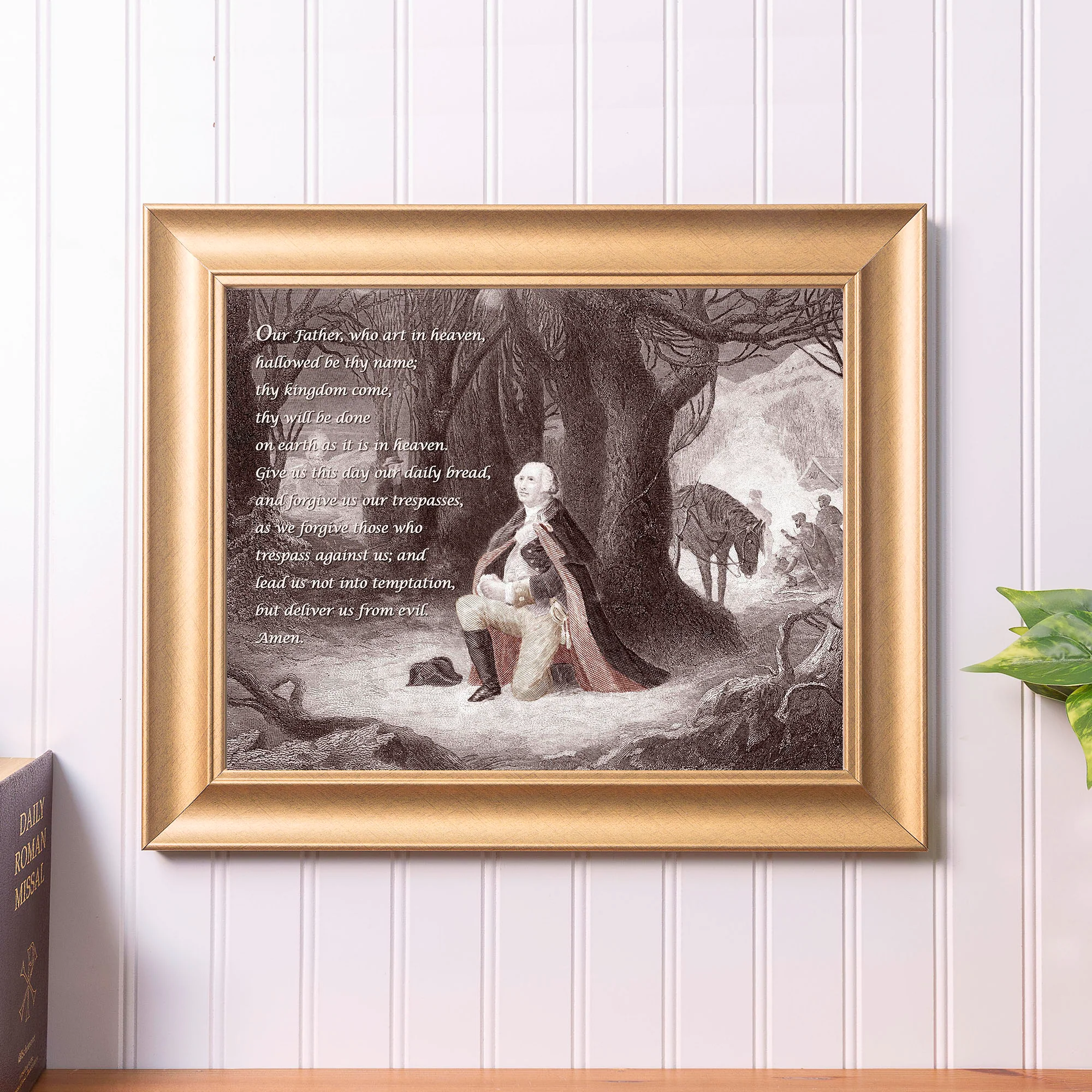 The Prayer at Valley Forge Framed Print - Image 2
