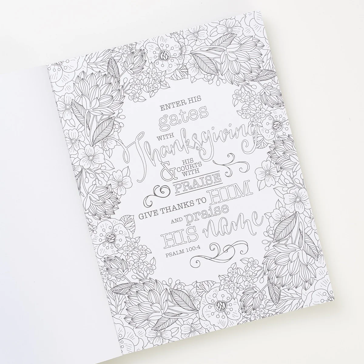 The Psalms in Color Coloring Book - Image 4