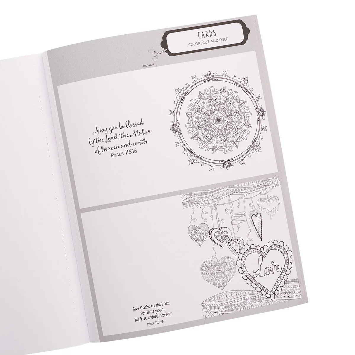 The Psalms in Color Coloring Book - Image 6