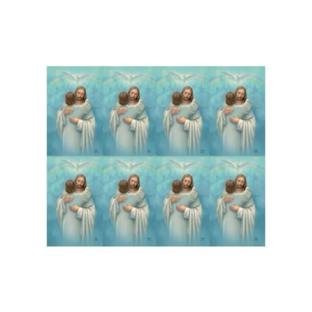 Laminated The Reunion Personalized Prayer Card (Priced Per Card)