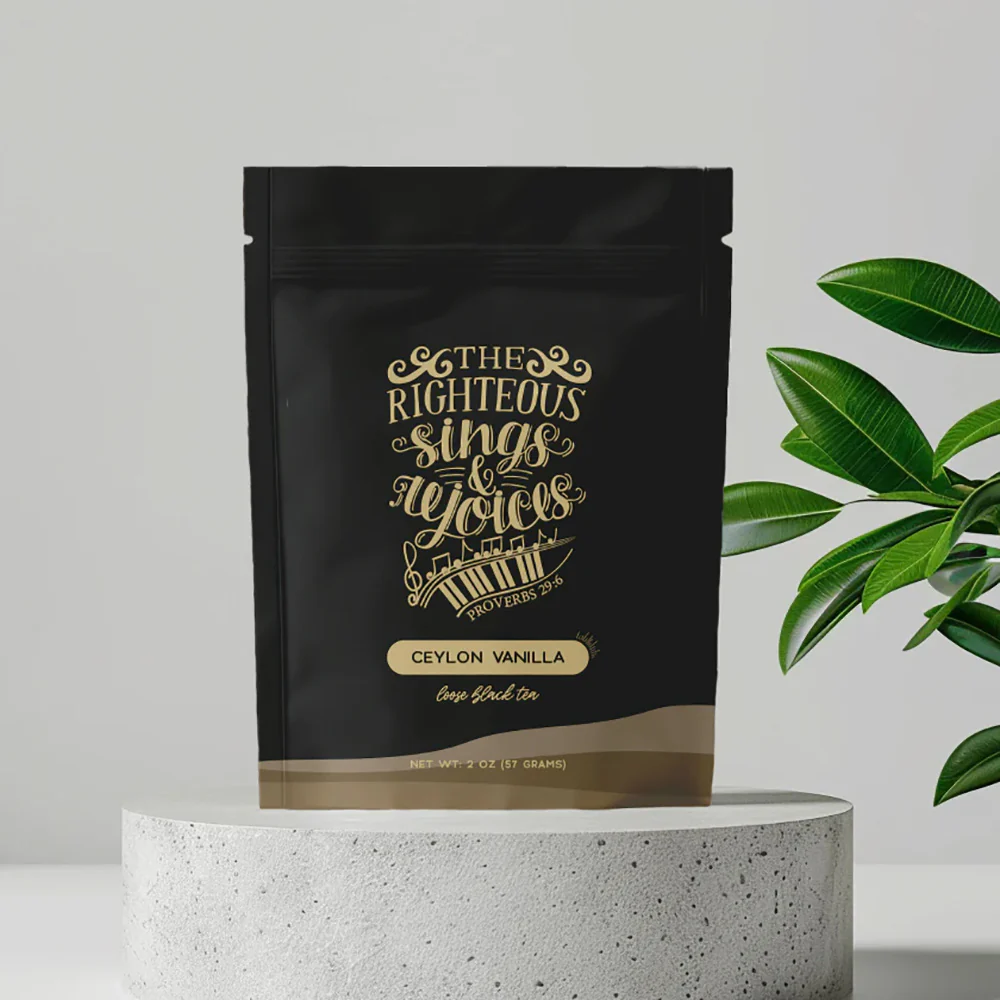 The Righteous Sings Ceylon Vanilla Black Tea - Bag or Box