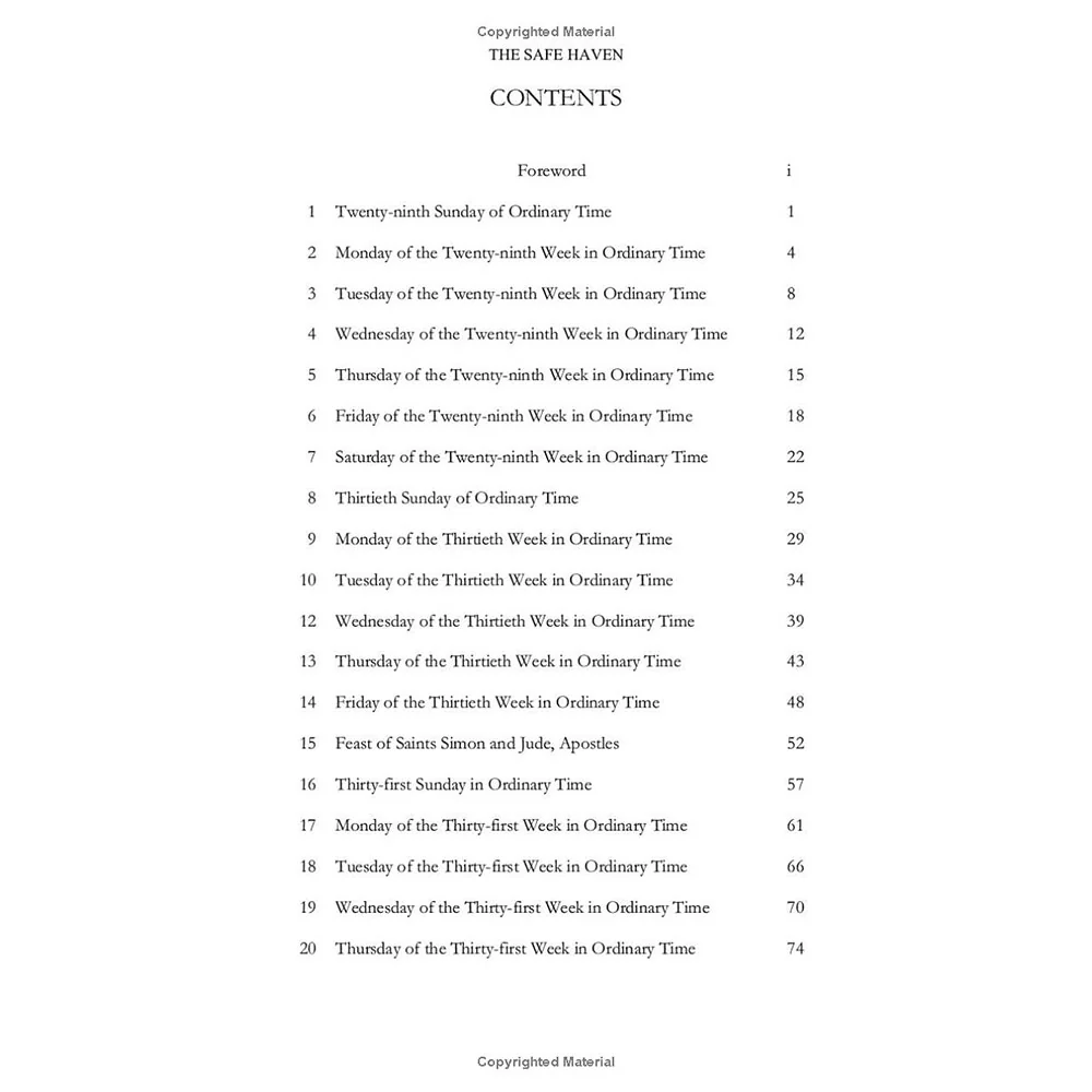 The Safe Haven: Scriptural Reflections for the Heart and Home - Liturgical Year Series - Image 17