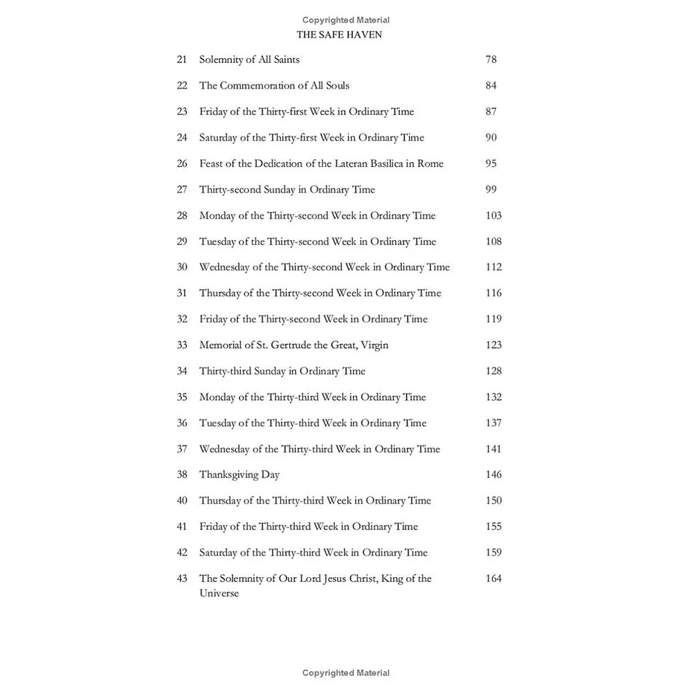 The Safe Haven: Scriptural Reflections for the Heart and Home - Liturgical Year Series - Image 18