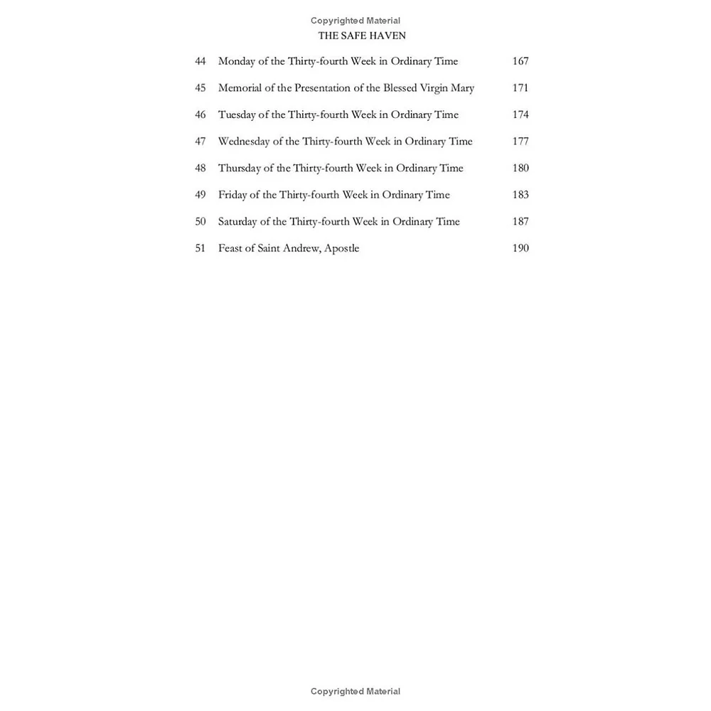 The Safe Haven: Scriptural Reflections for the Heart and Home - Liturgical Year Series - Image 19