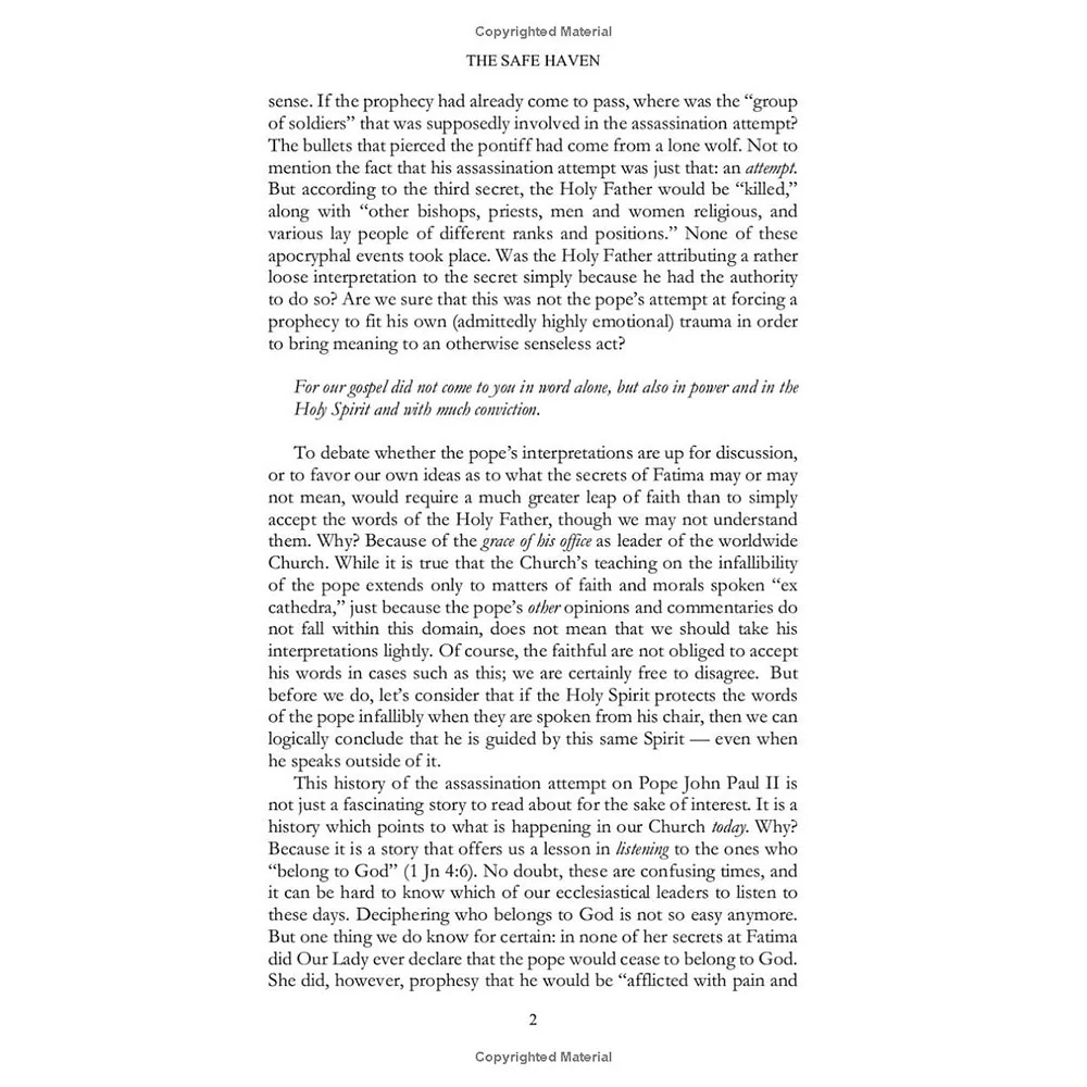 The Safe Haven: Scriptural Reflections for the Heart and Home - Liturgical Year Series - Image 20