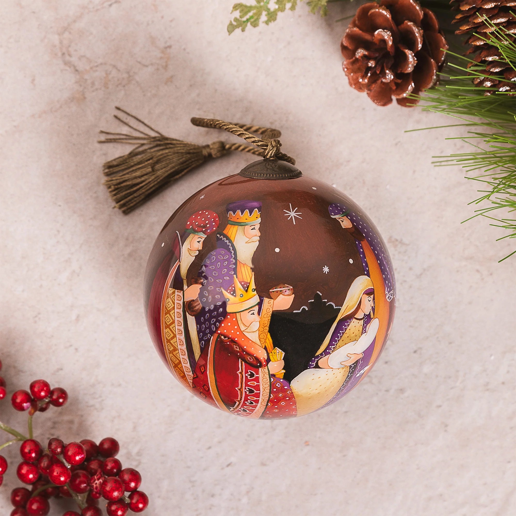 The Savior Is Born Ornament