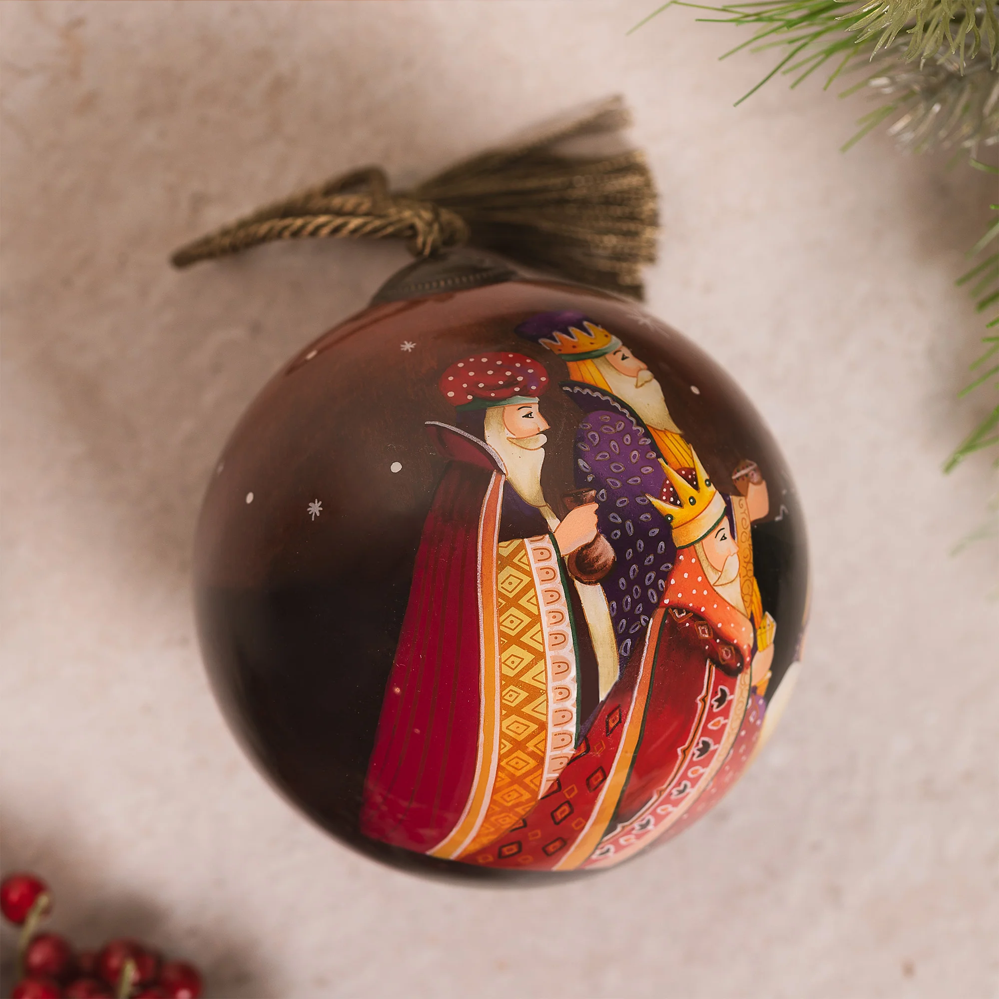 The Savior Is Born Ornament - Image 2