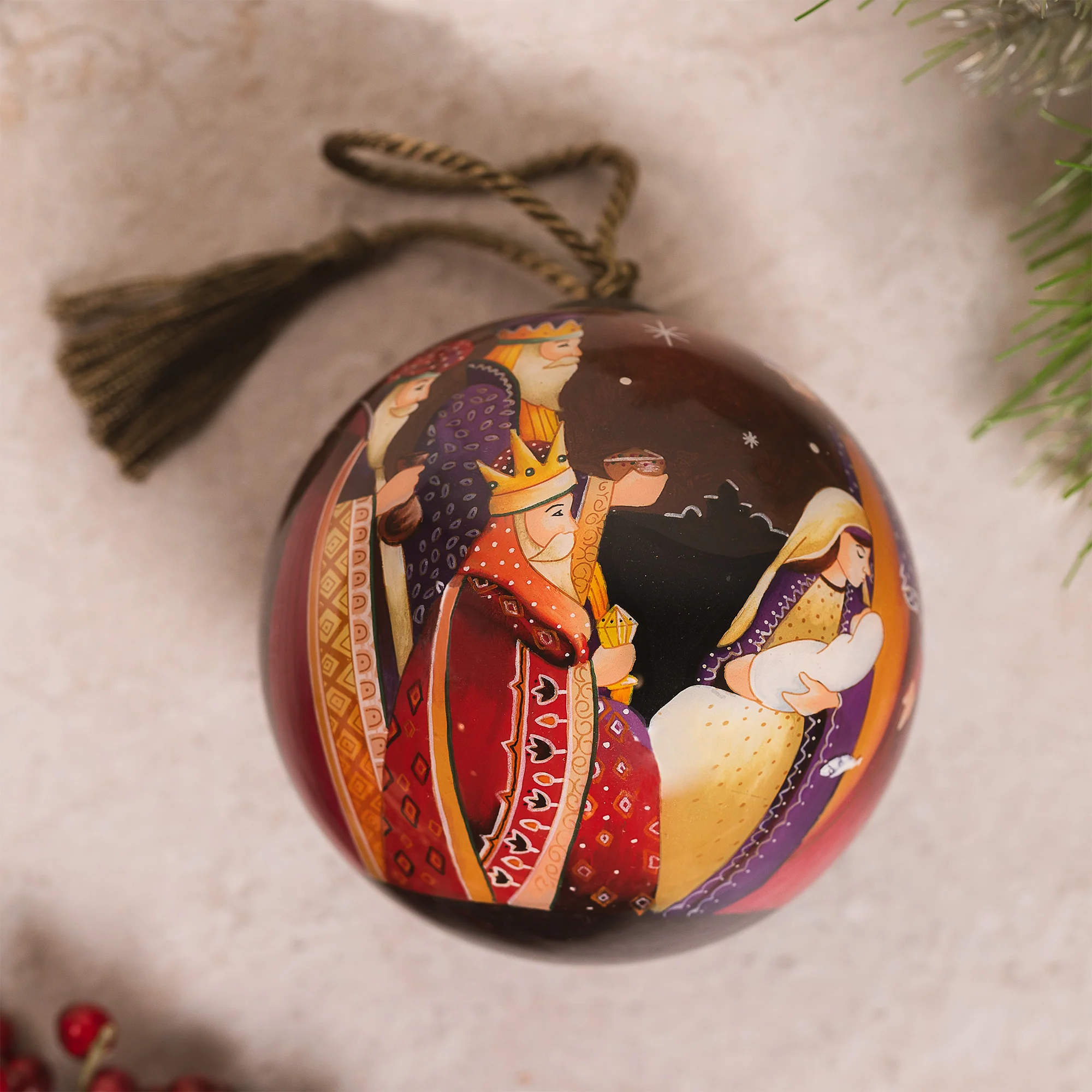 The Savior Is Born Ornament - Image 3