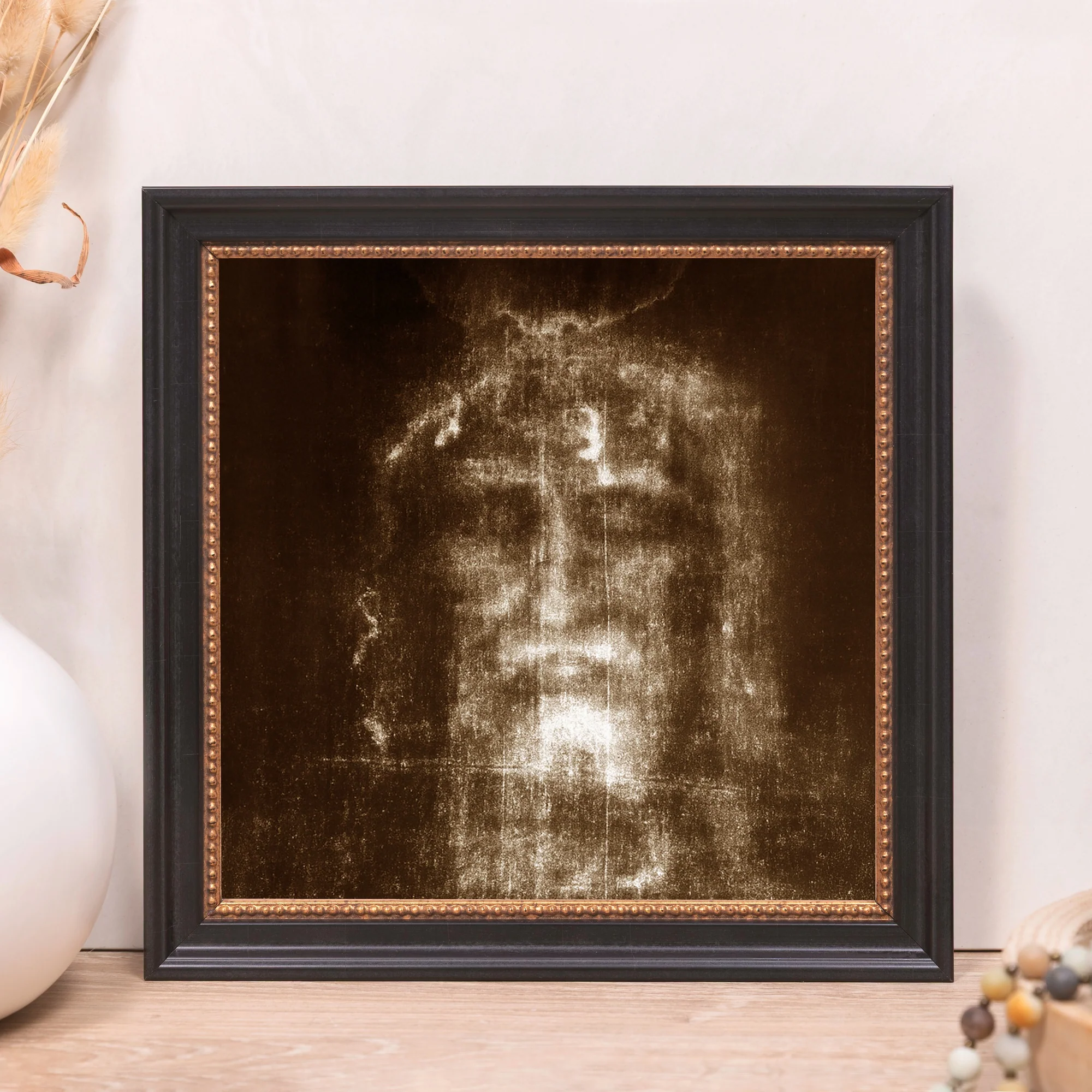 The Shroud of Turin Framed Canvas - Sacred Mini Collection - Image 11