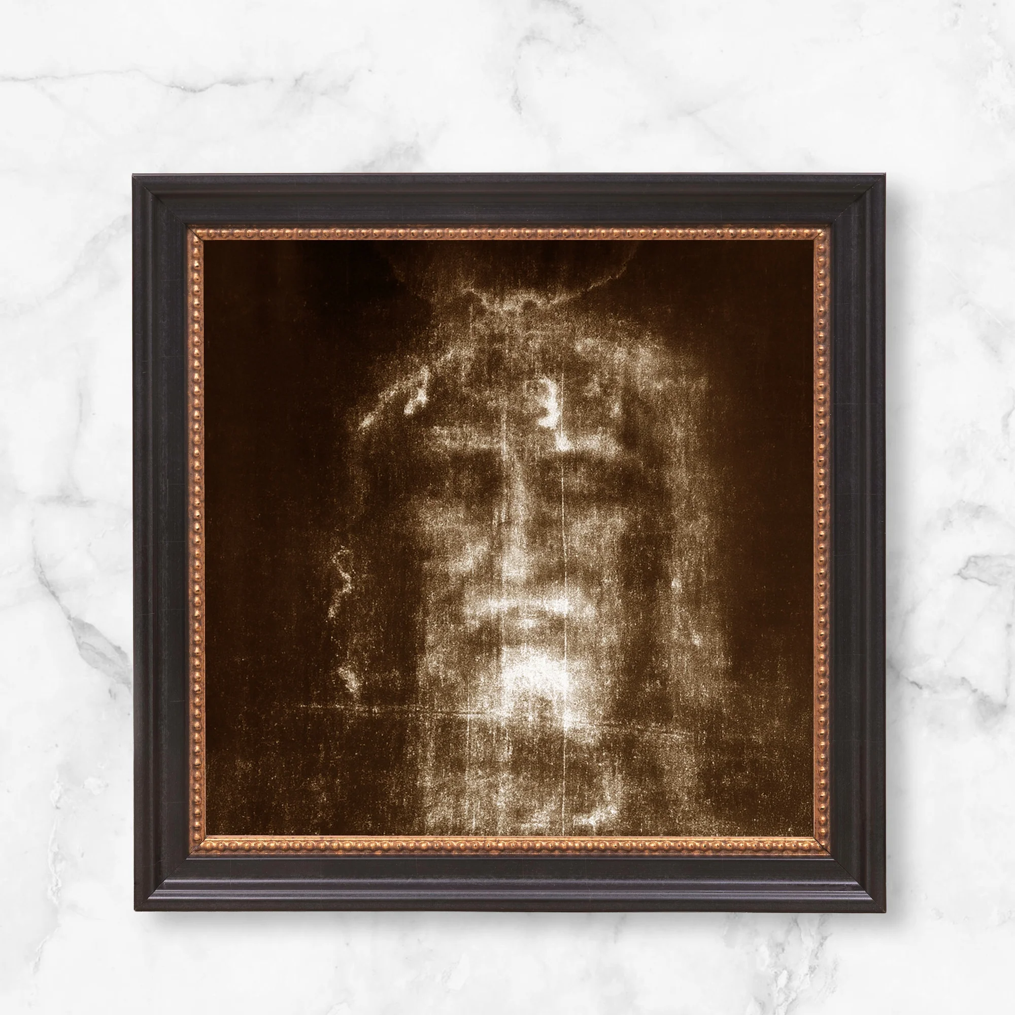 The Shroud of Turin Framed Canvas - Sacred Mini Collection - Image 12