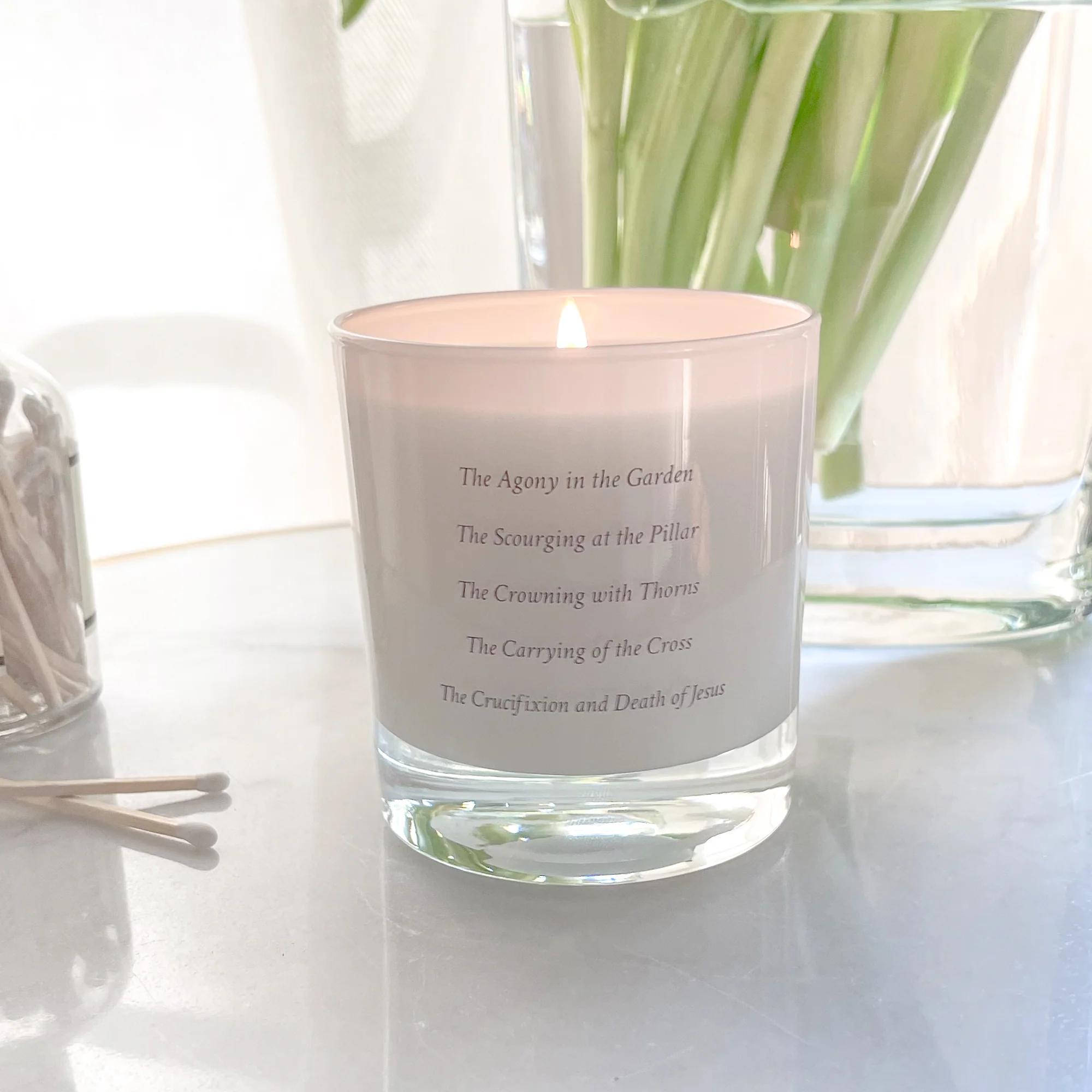 The Sorrowful Mysteries Scented Candle