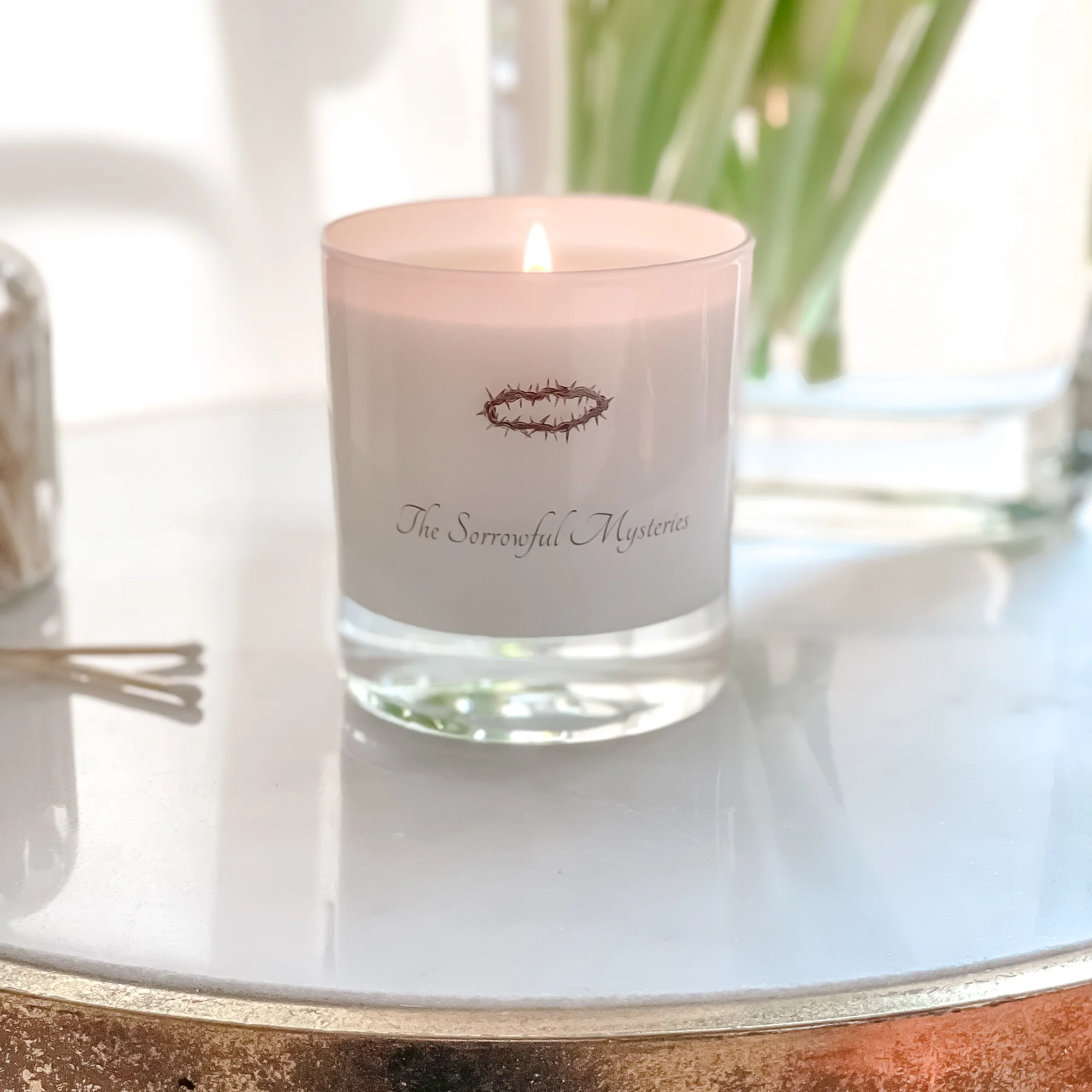 The Sorrowful Mysteries Scented Candle - Image 2