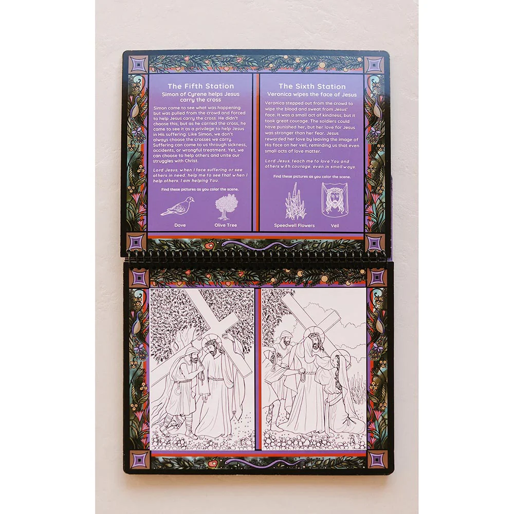 The Stations of the Cross Water Reveal Book - Image 4