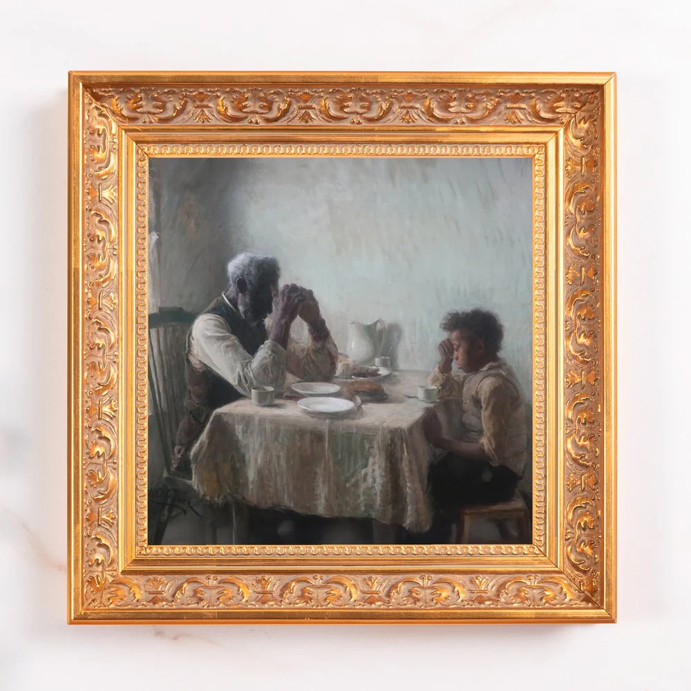 The Thankful Poor Framed Canvas - Sacred Mini Collection - Image 2