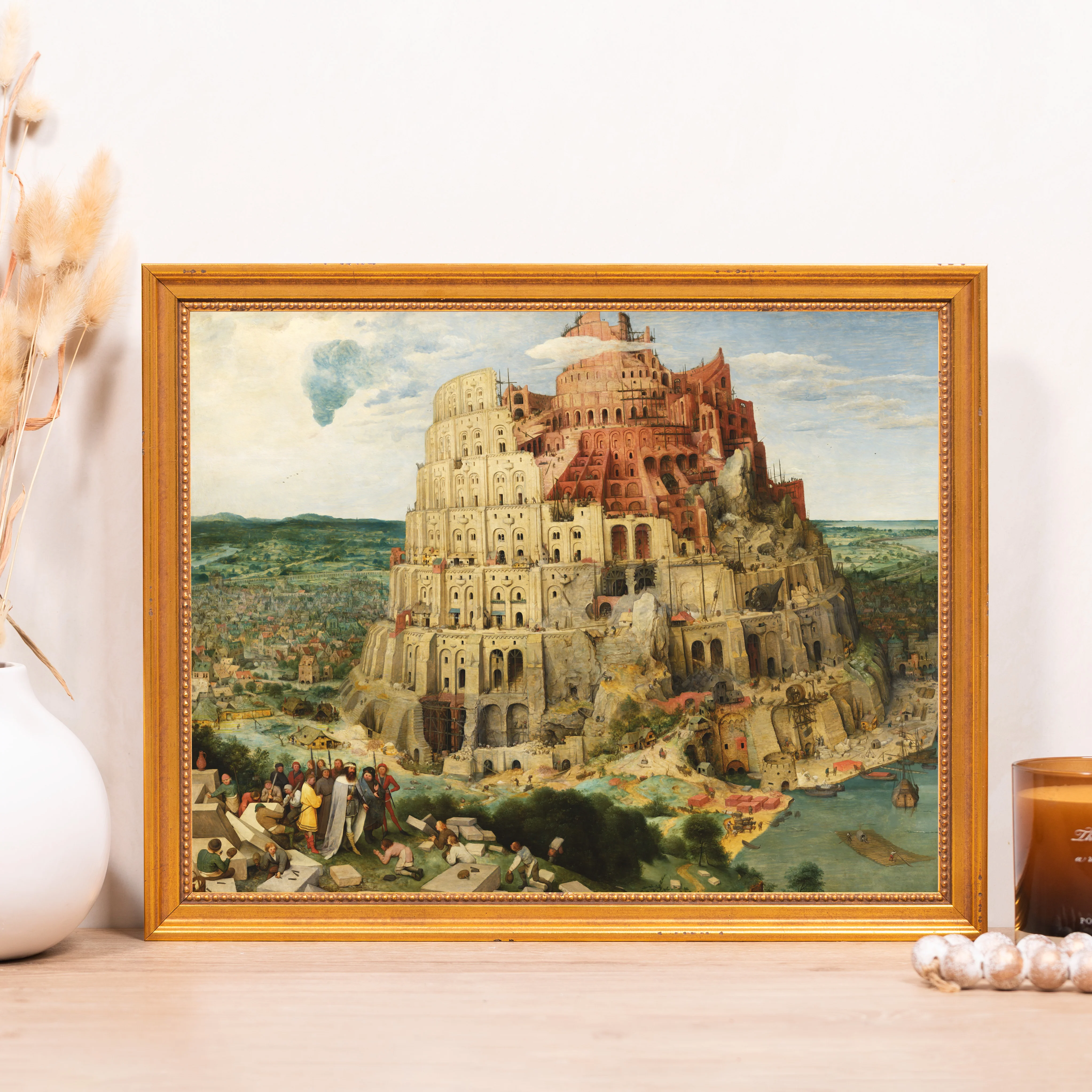 The Tower of Babel Framed Canvas - Sacred Classics Collection - Image 4