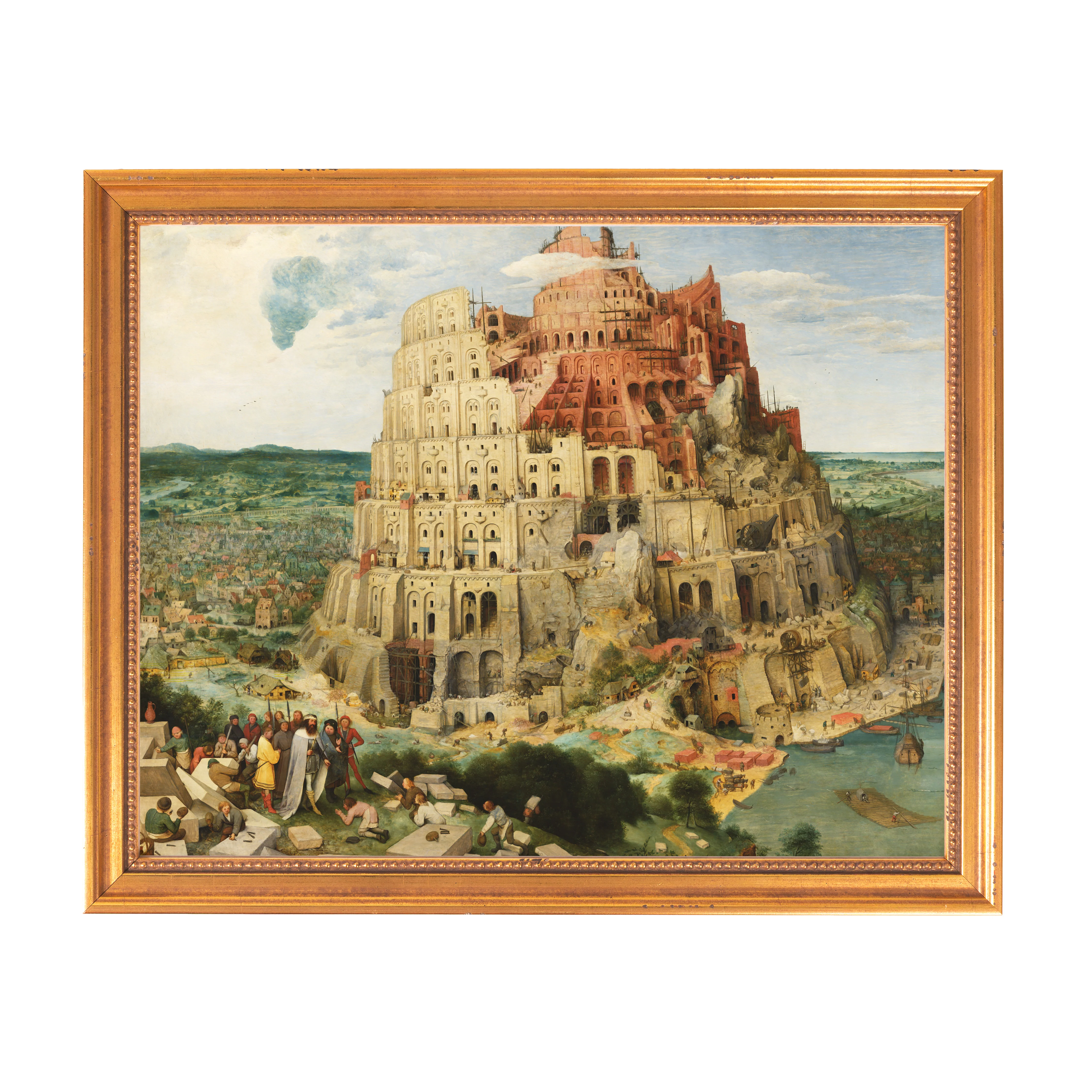 The Tower of Babel Framed Canvas - Sacred Classics Collection - Image 6