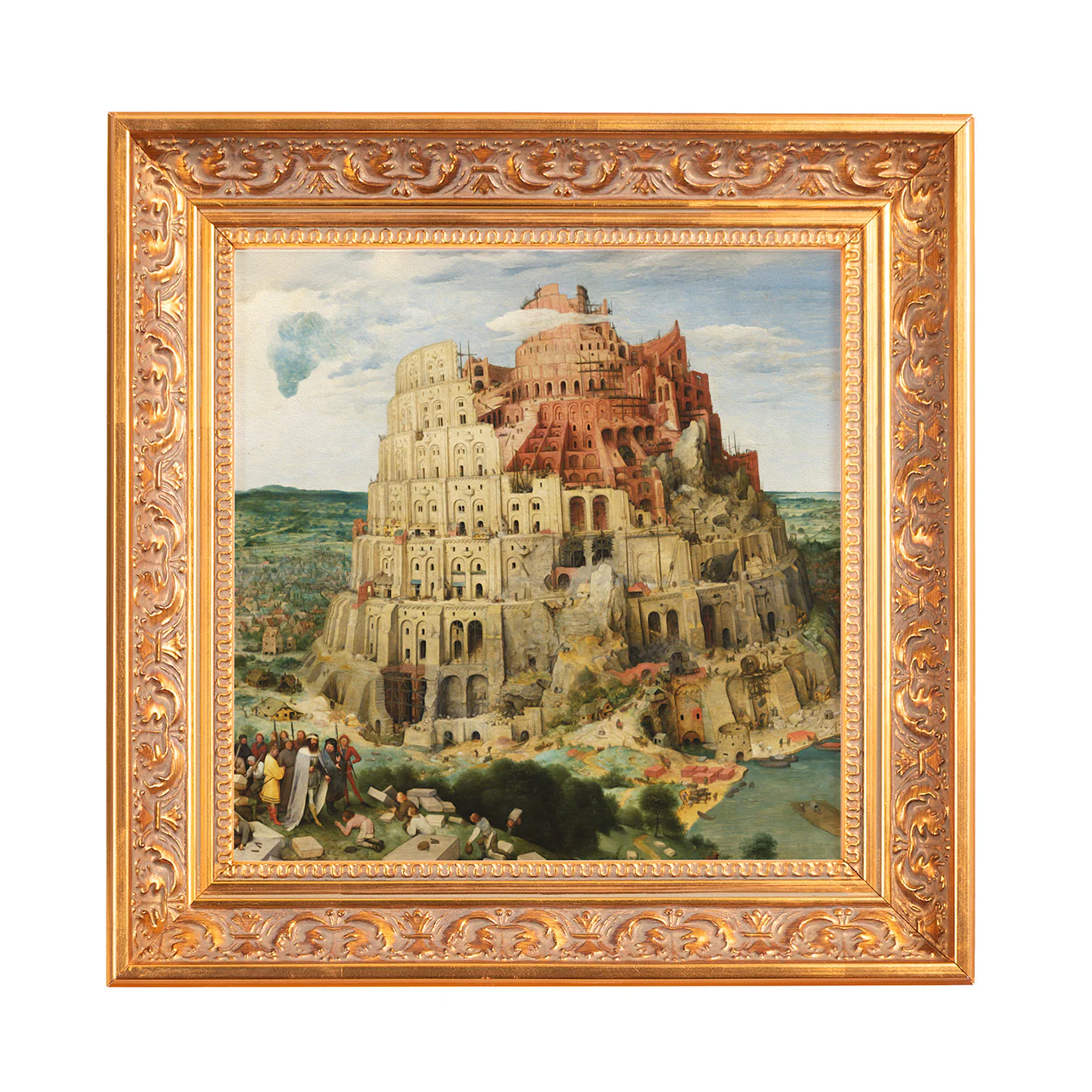 The Tower of Babel Framed Canvas - Sacred Mini Collection - Image 3