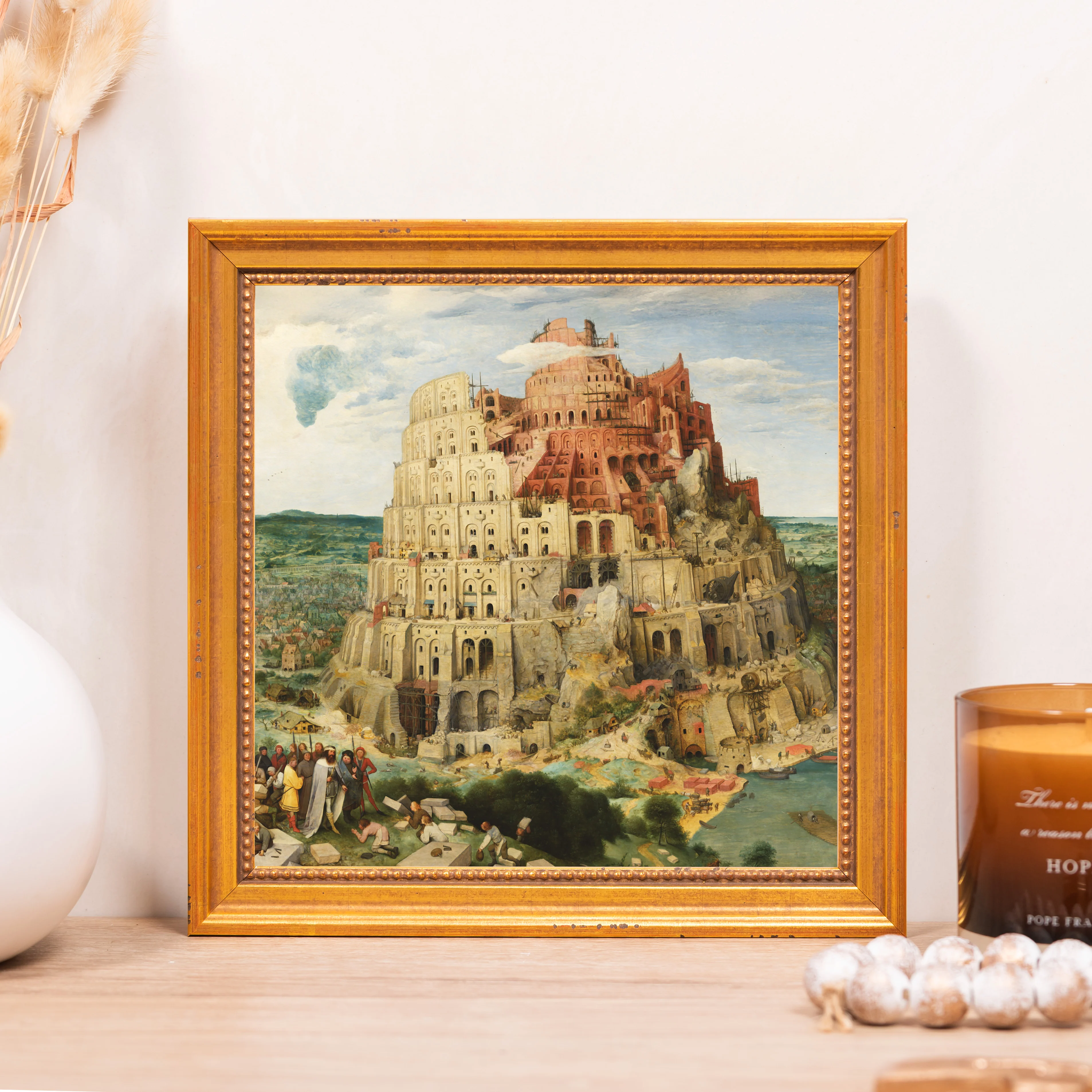 The Tower of Babel Framed Canvas - Sacred Mini Collection - Image 5