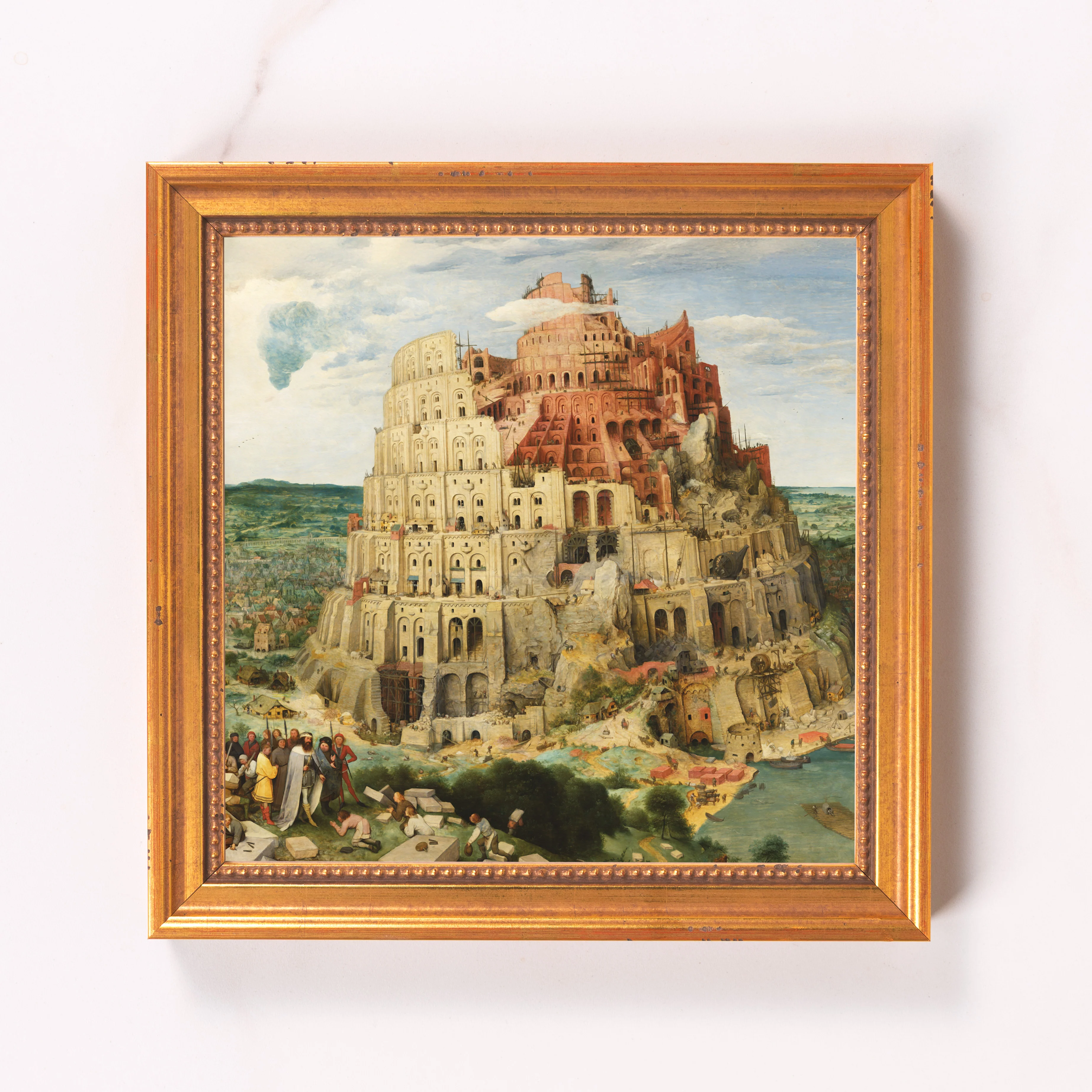The Tower of Babel Framed Canvas - Sacred Mini Collection - Image 6
