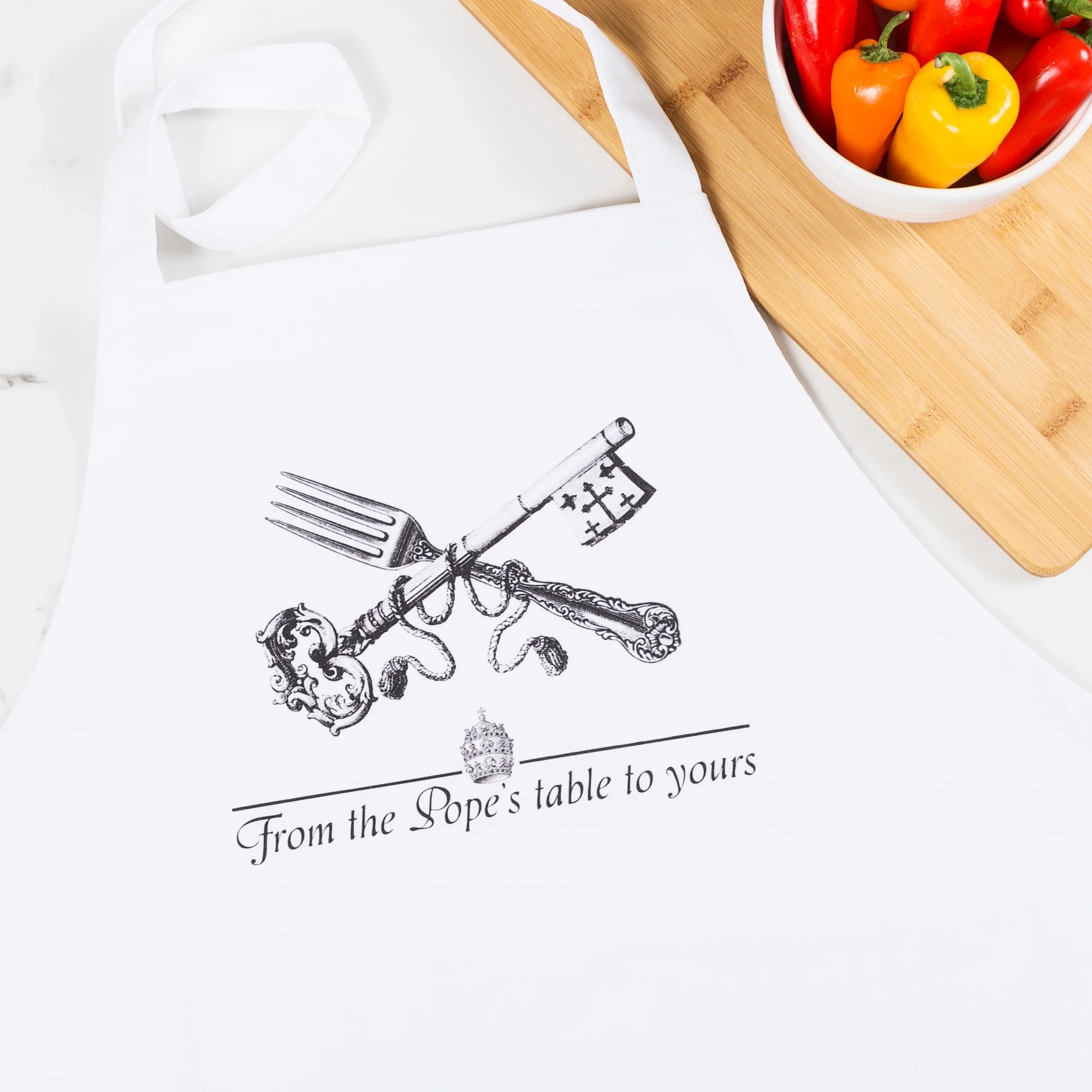 The Vatican Cookbook & Apron Gift Set - Image 3