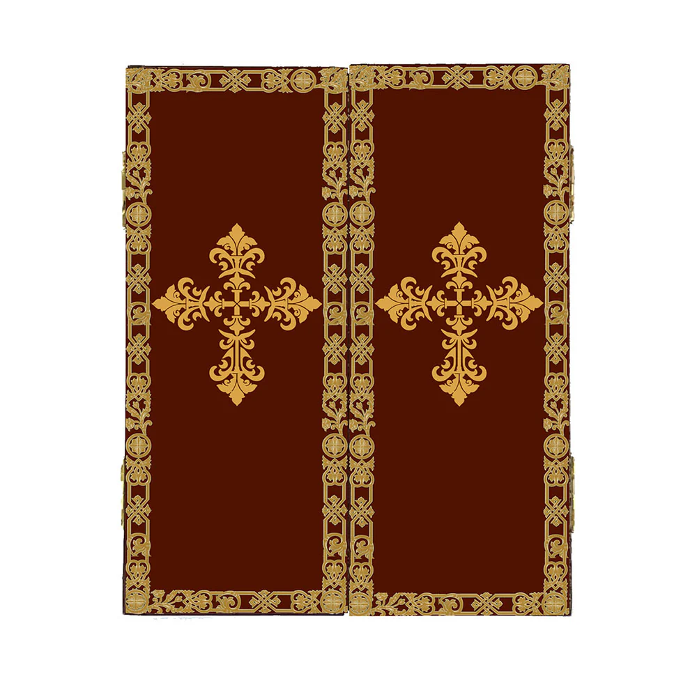 Three Archangels Icons Triptych - 5" - Image 3