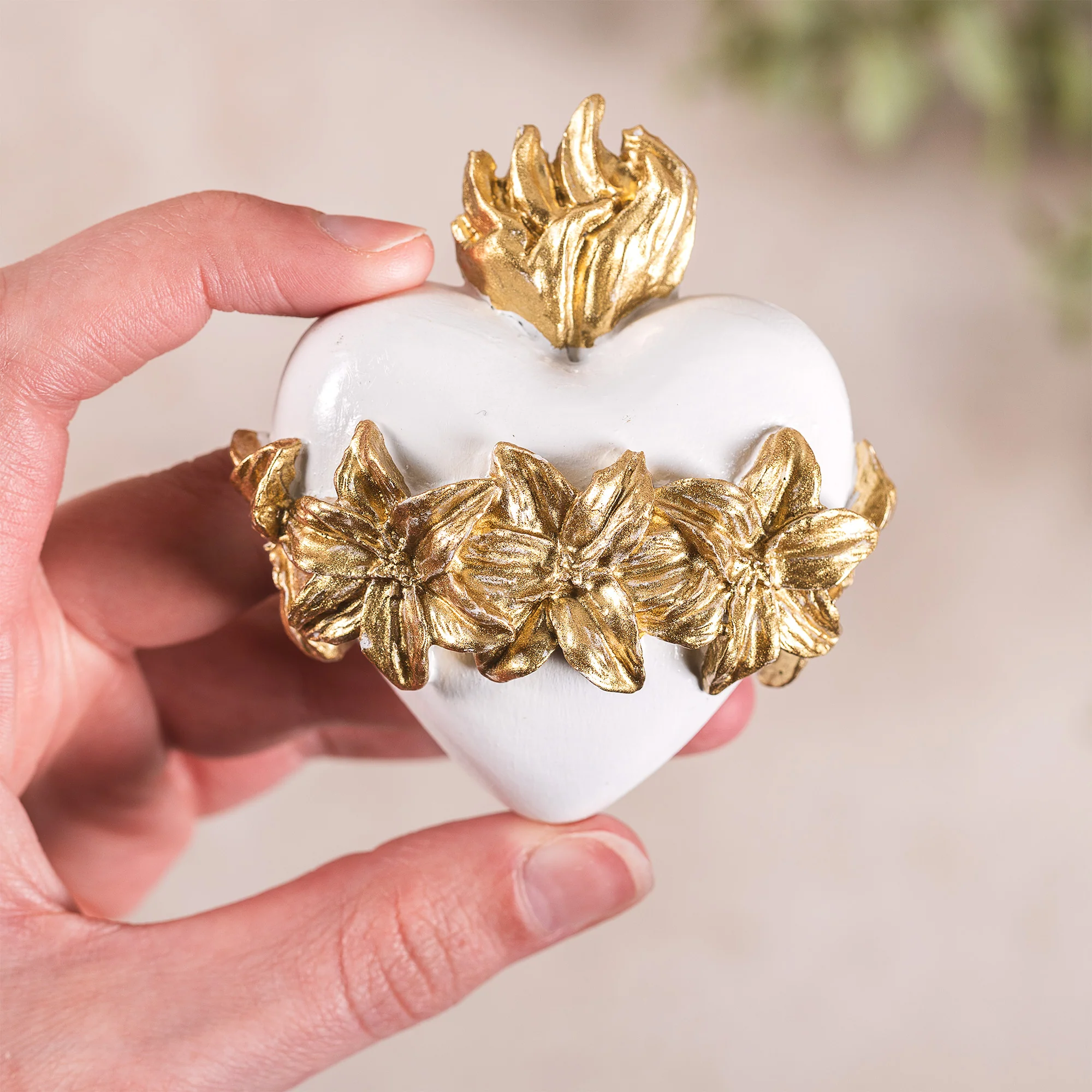 Three Hearts Wall Plaques - Multiple Finishes - Image 16