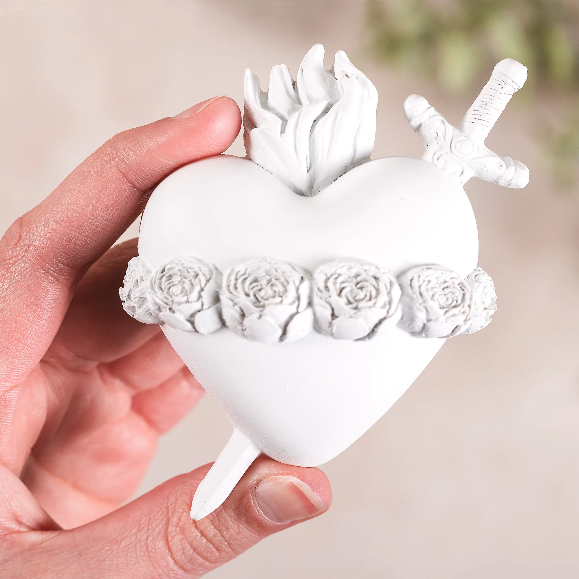 Three Hearts Wall Plaques - Multiple Finishes - Image 20