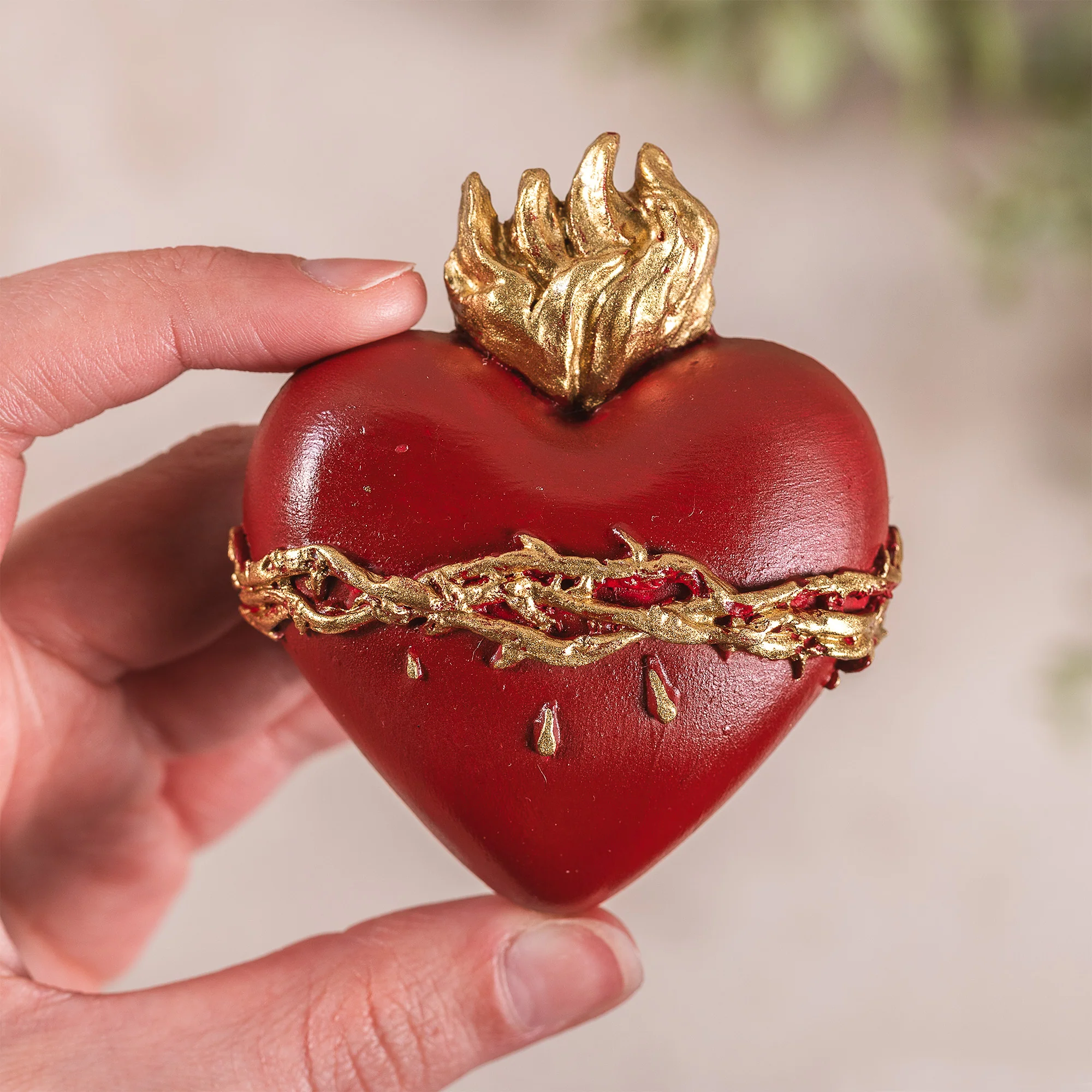 Three Hearts Wall Plaques - Multiple Finishes - Image 4