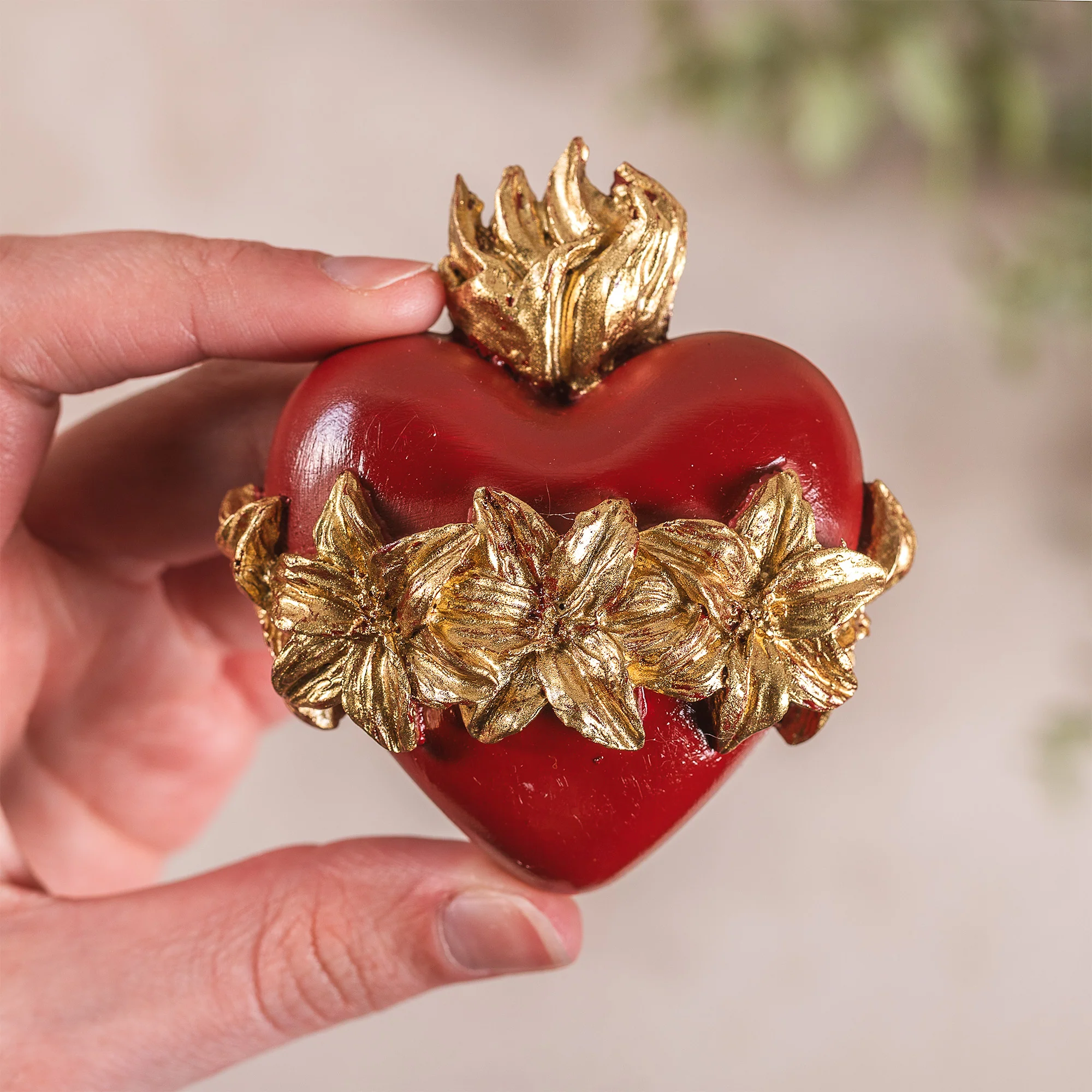 Three Hearts Wall Plaques - Multiple Finishes - Image 6