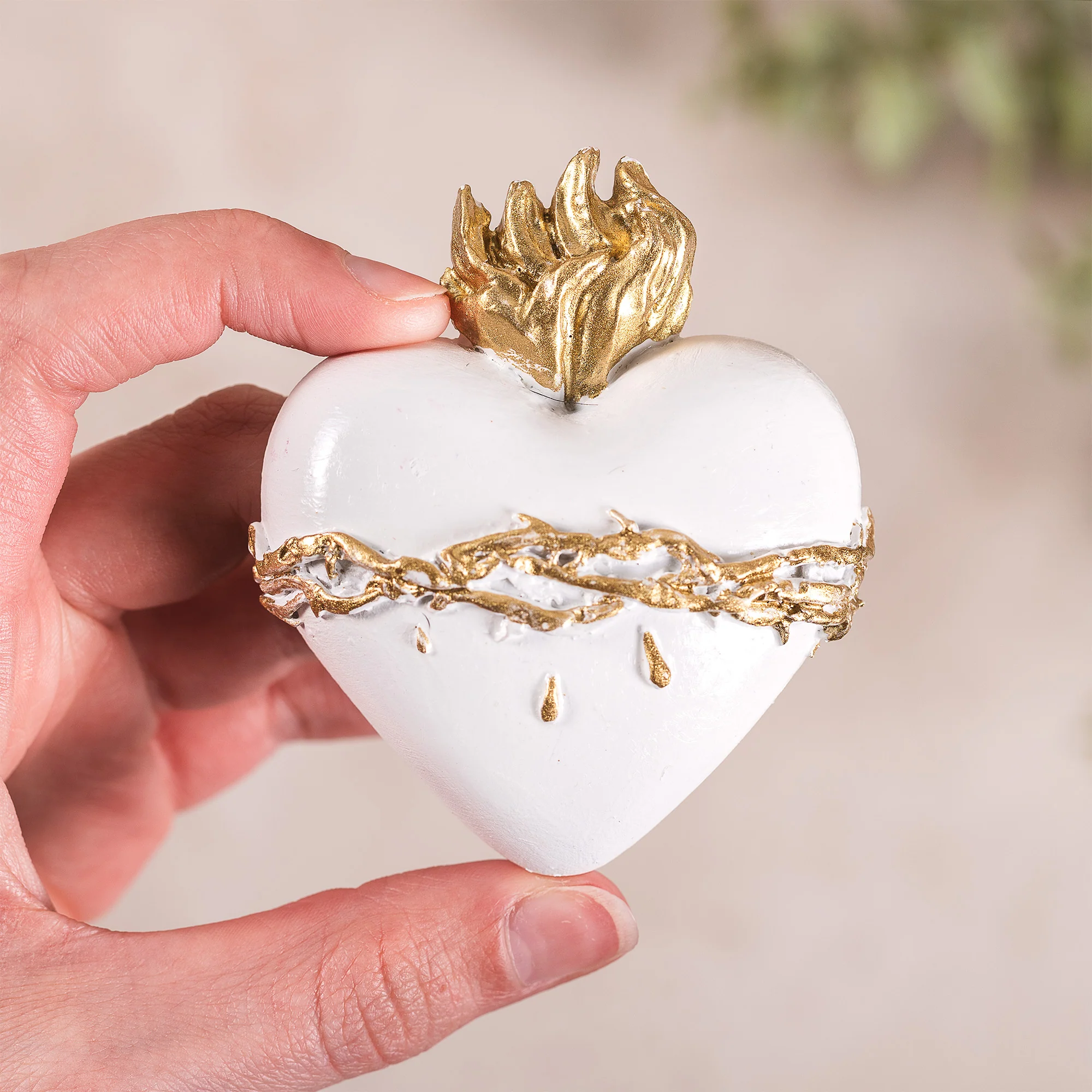 Three Hearts Wall Plaques - Multiple Finishes - Image 7