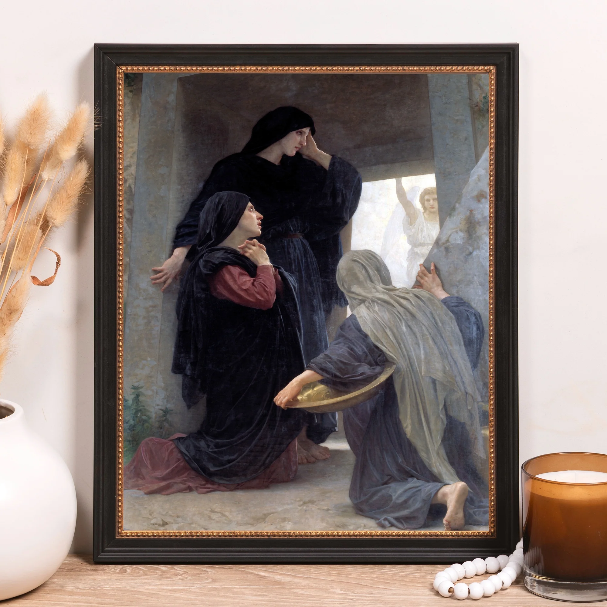 Three Marys at the Tomb Framed Canvas - Sacred Classics Collection - Image 10
