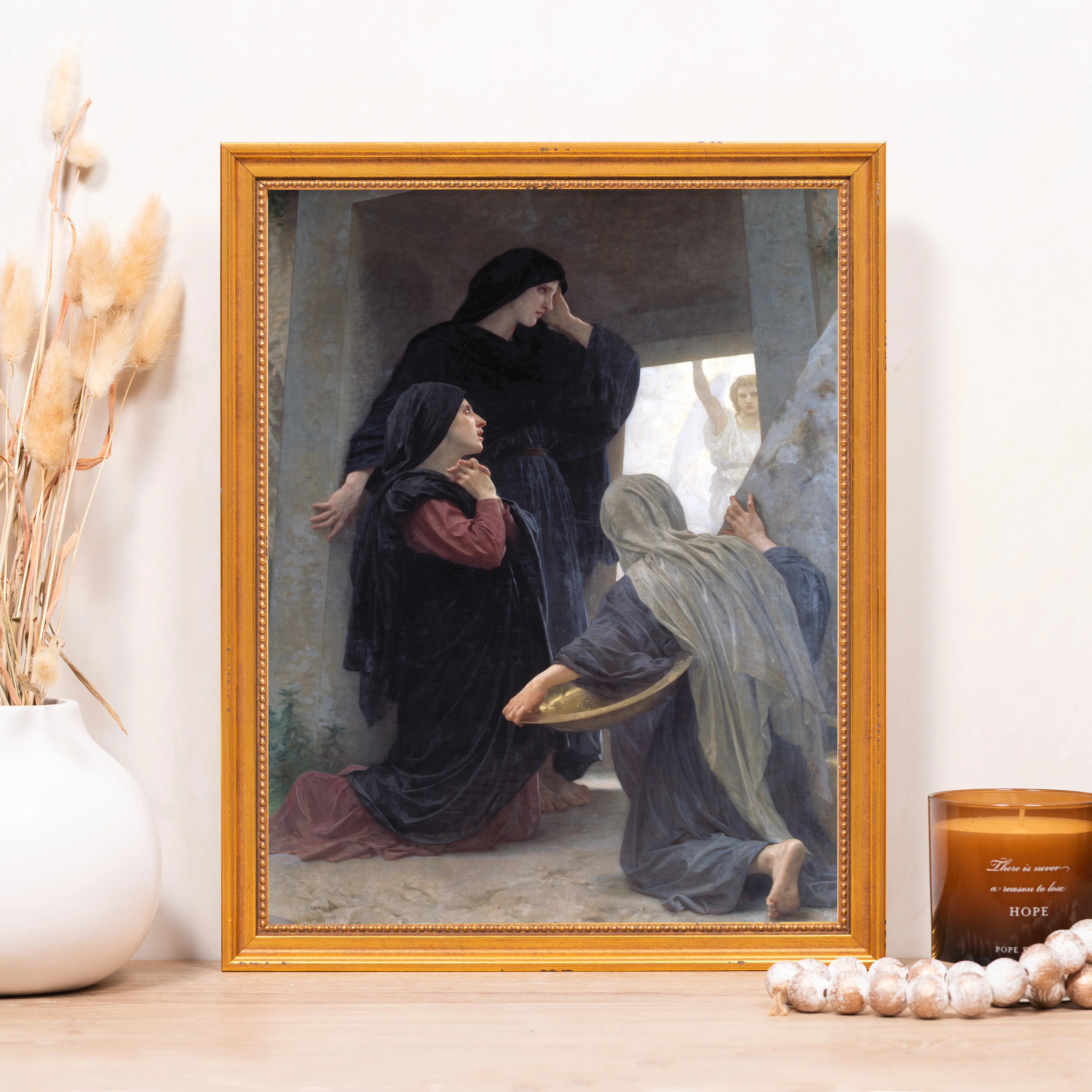 Three Marys at the Tomb Framed Canvas - Sacred Classics Collection - Image 4