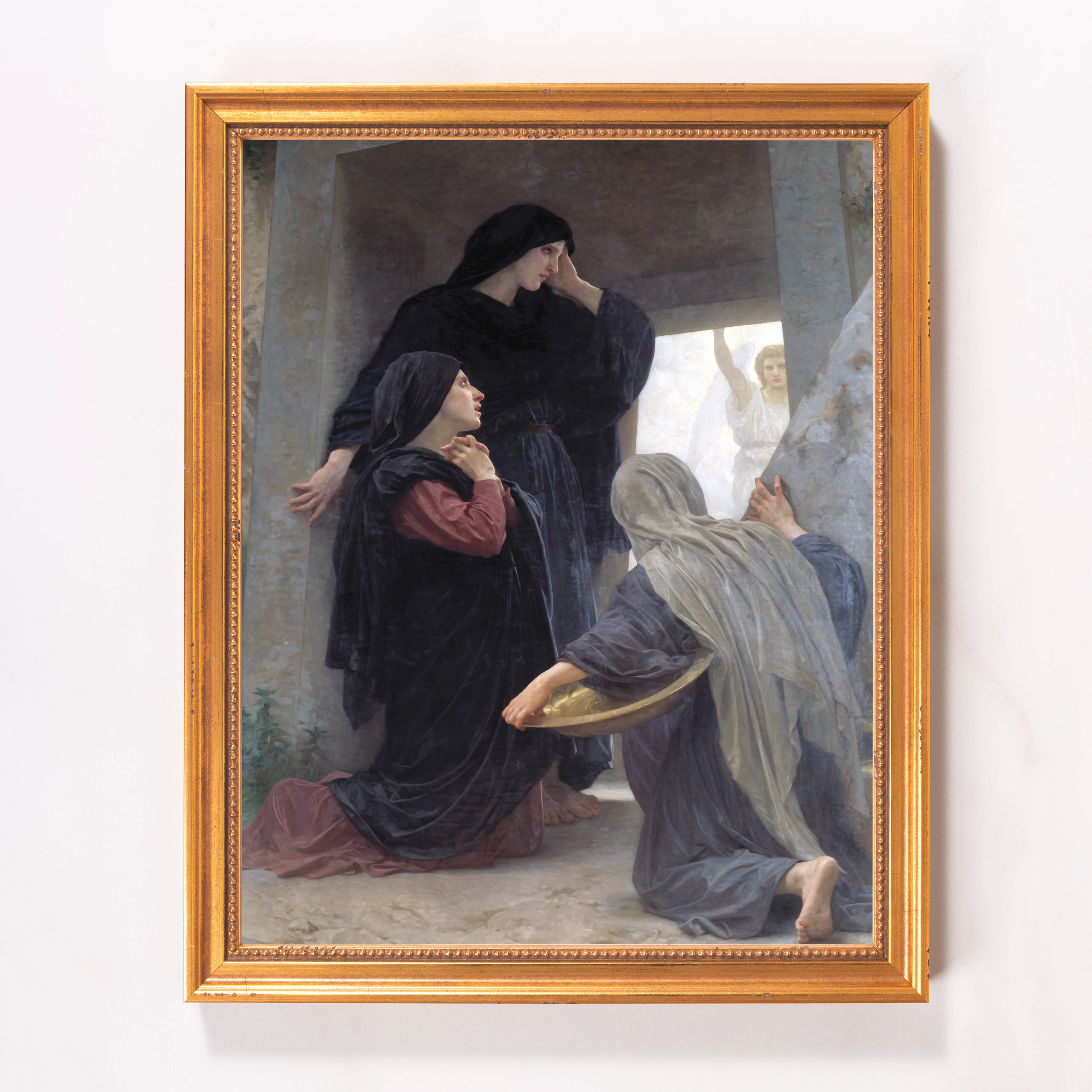 Three Marys at the Tomb Framed Canvas - Sacred Classics Collection - Image 5