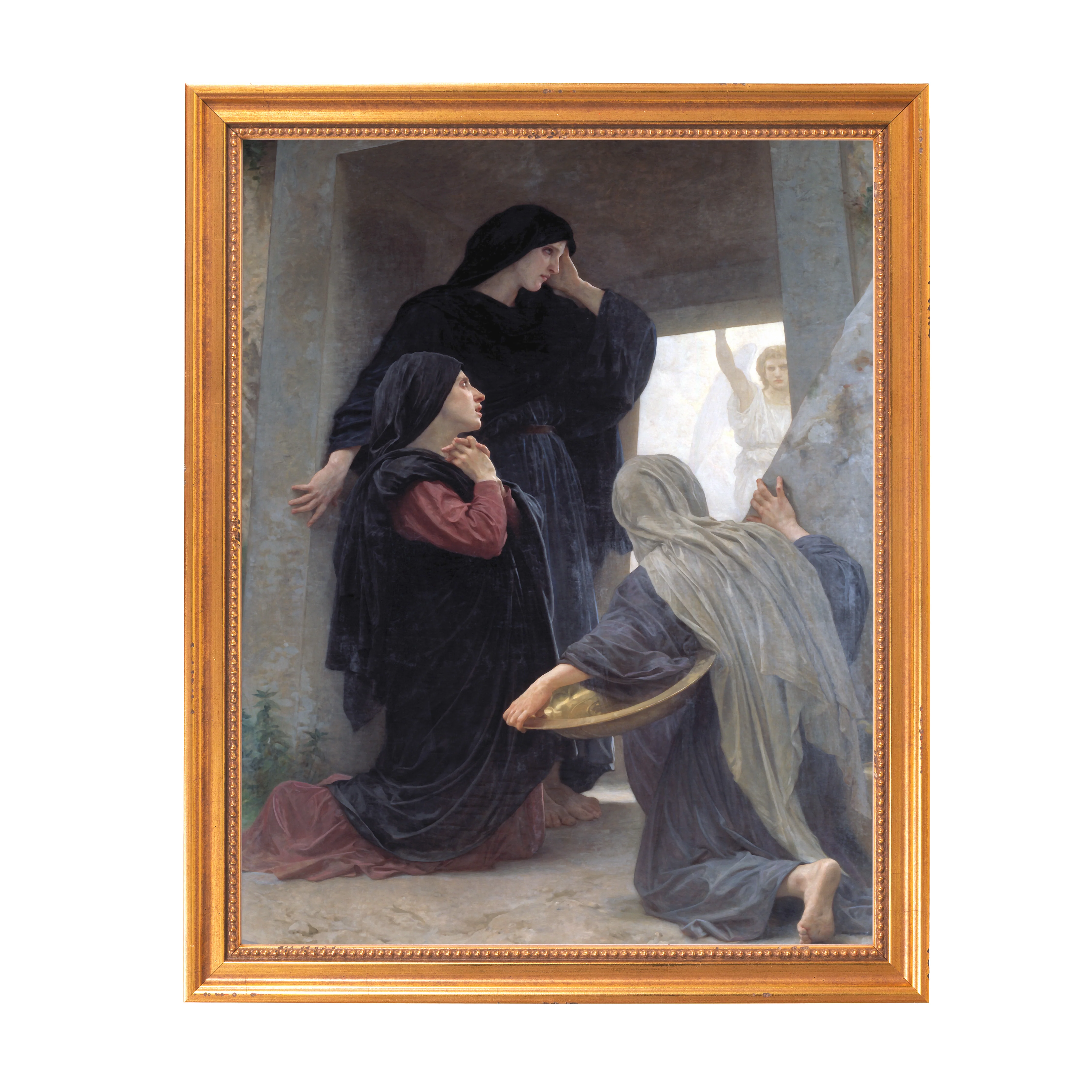 Three Marys at the Tomb Framed Canvas - Sacred Classics Collection - Image 6