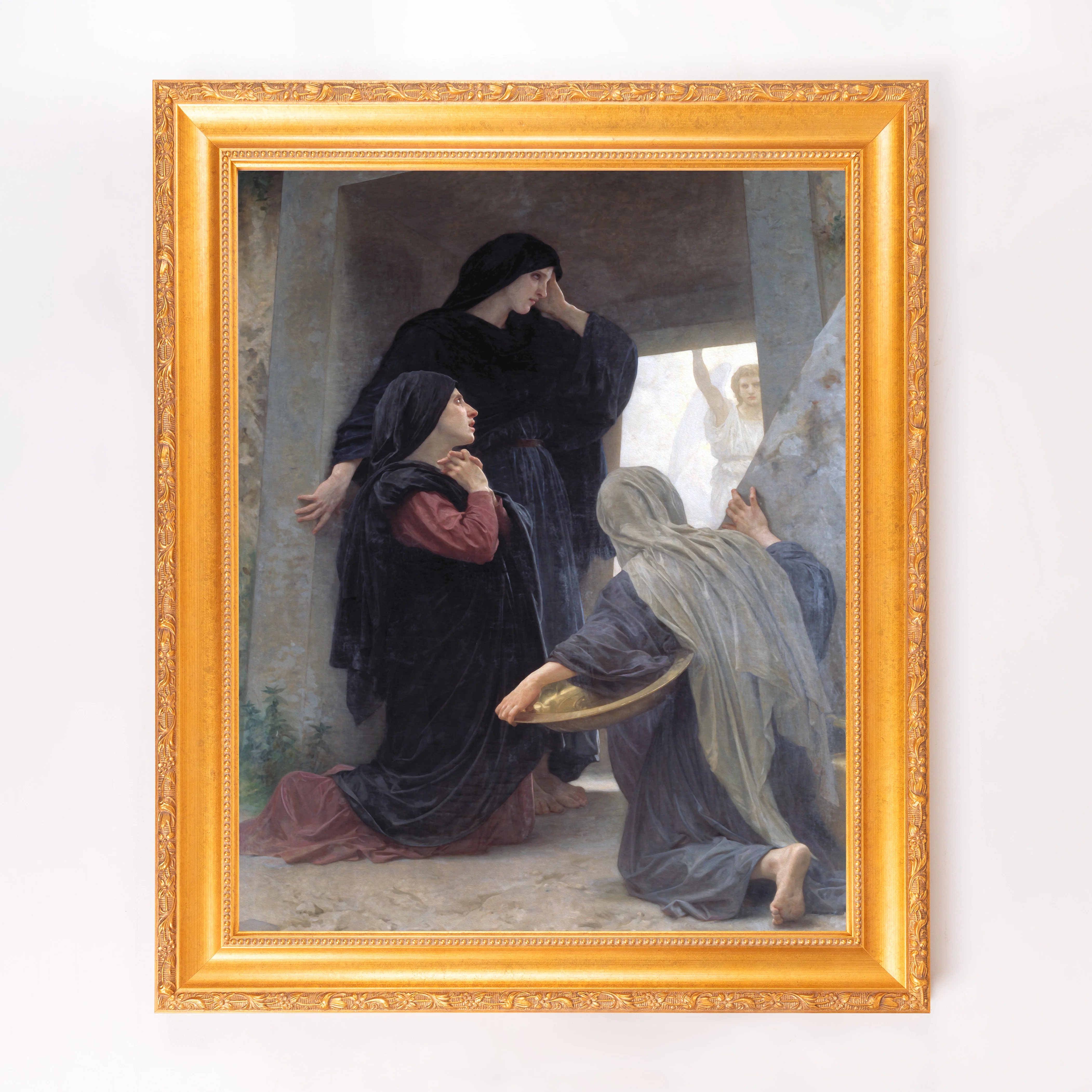 Three Marys at the Tomb Framed Canvas - Sacred Signature Collection - Image 5