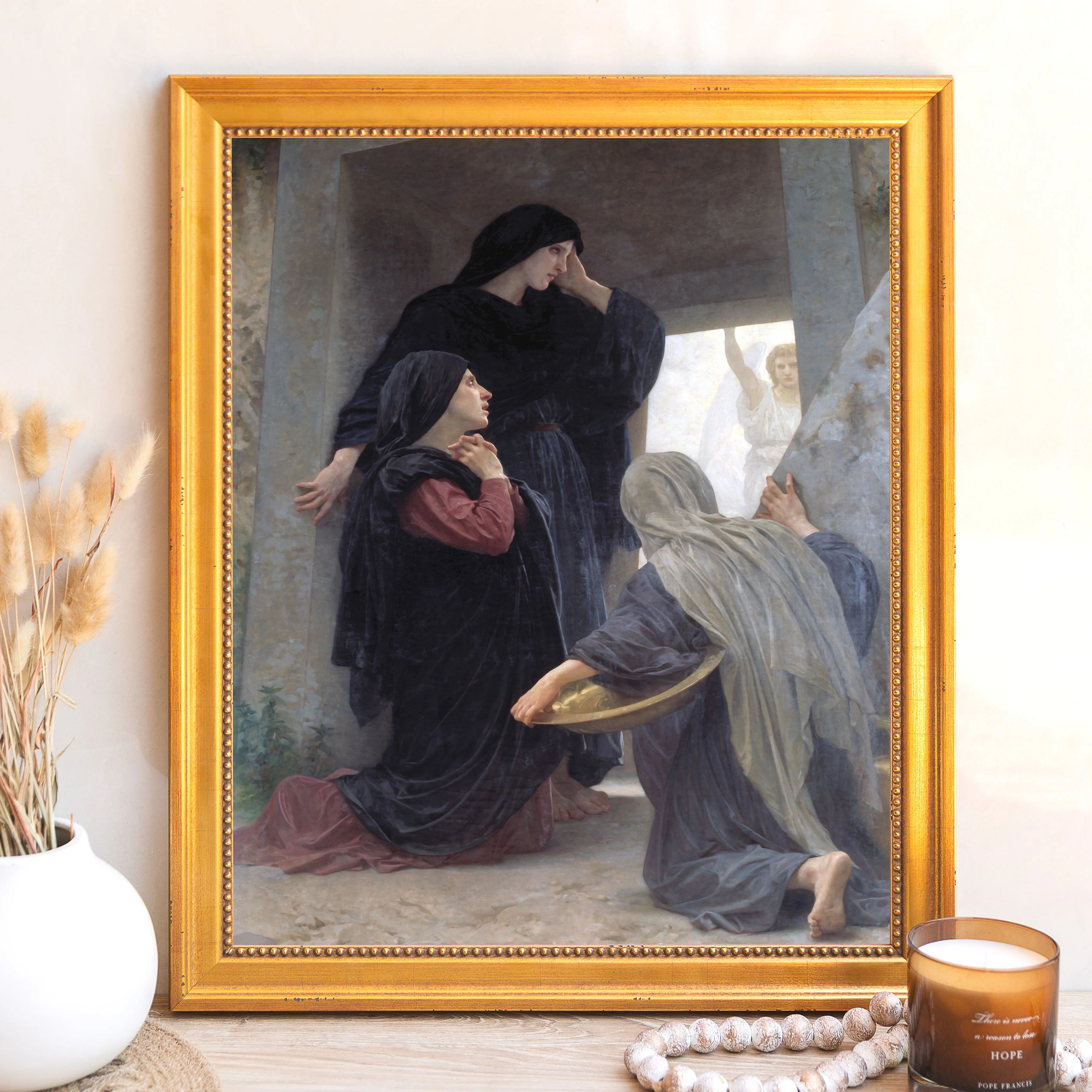 Three Marys at the Tomb Framed Canvas - Sacred Signature Collection - Image 8