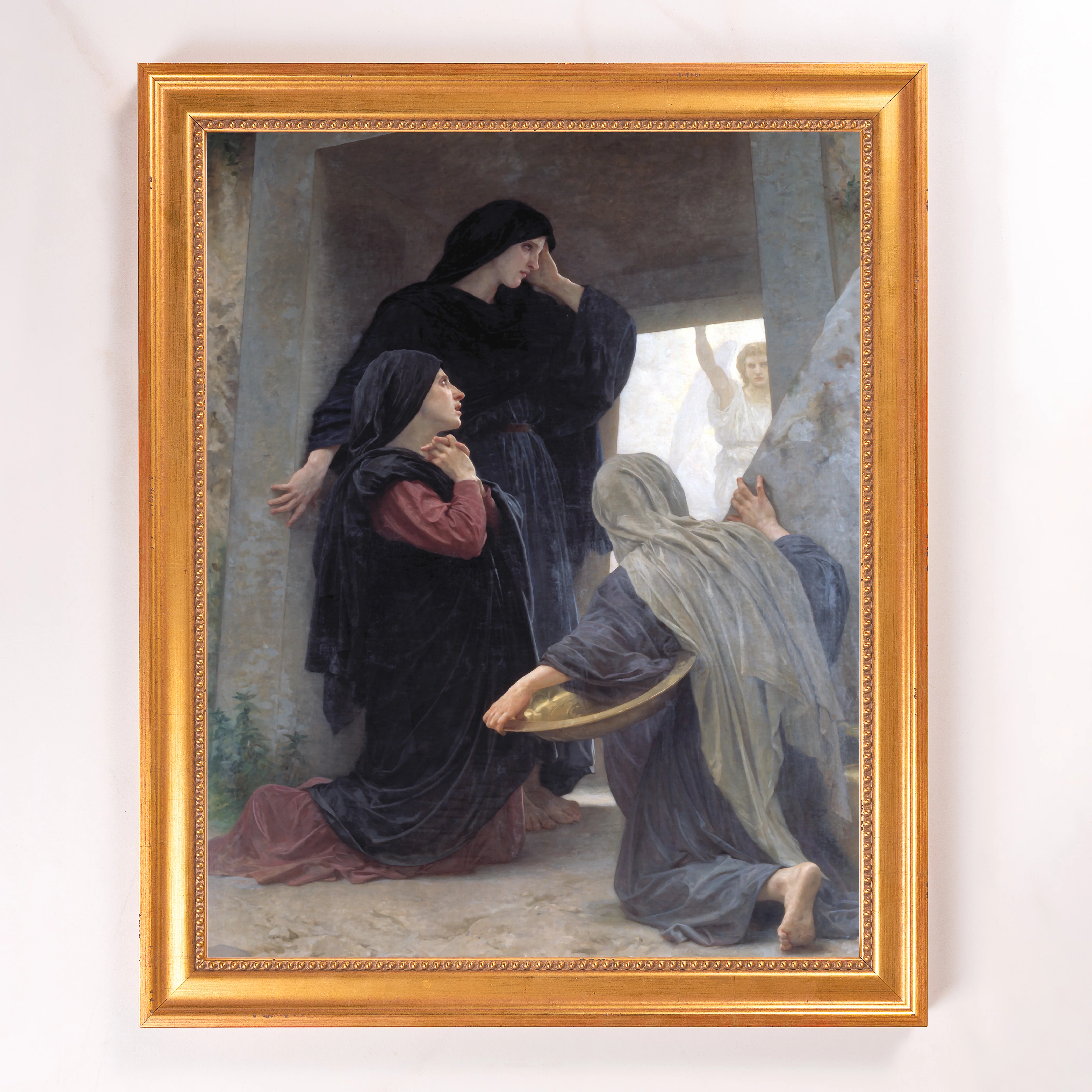 Three Marys at the Tomb Framed Canvas - Sacred Signature Collection - Image 9