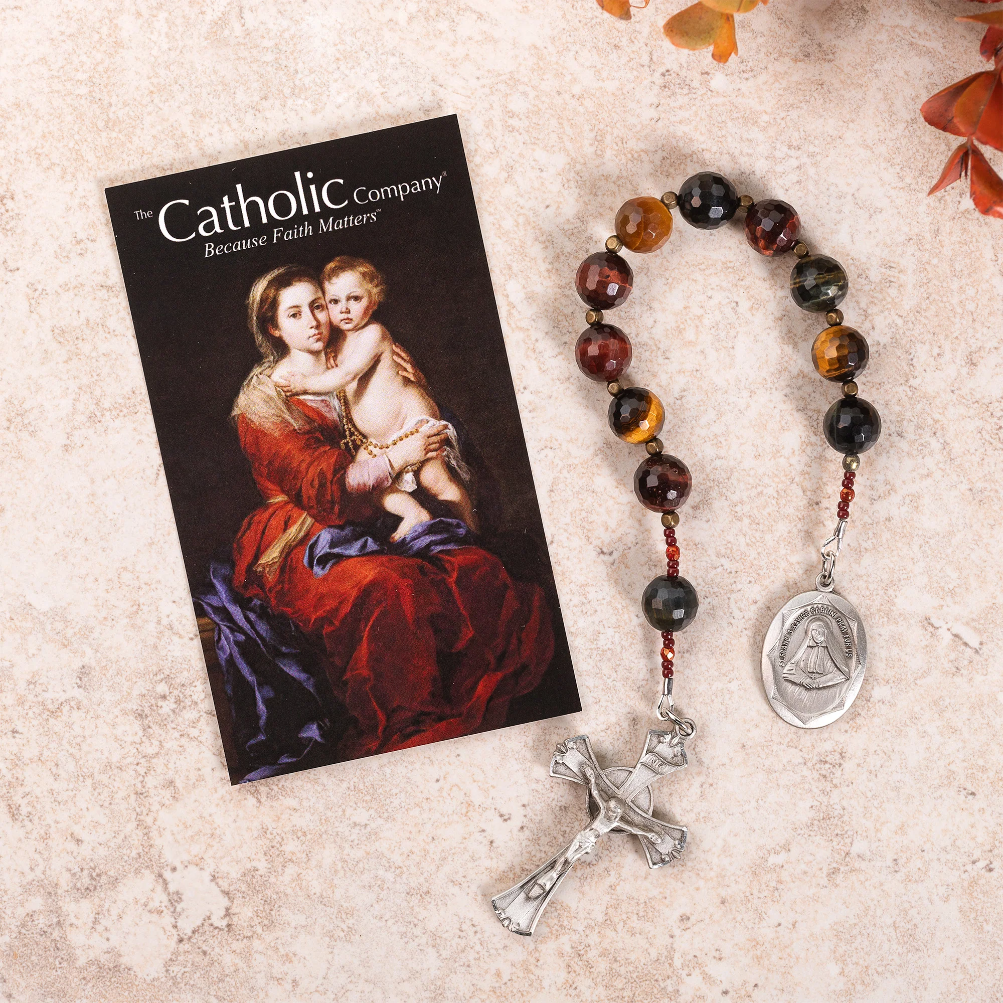 Tiger Eye Mother Cabrini Tenner - Image 2