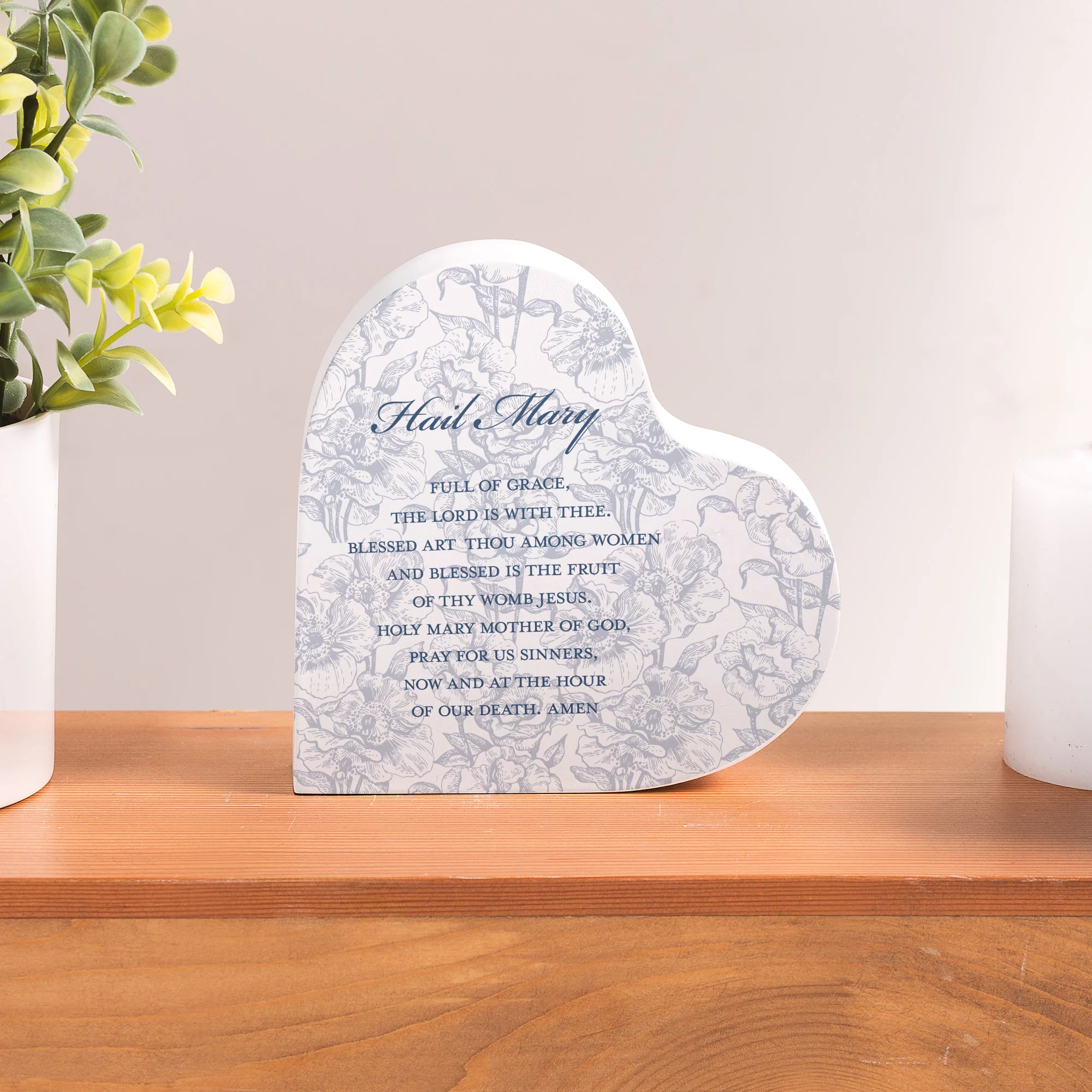 Toile Hail Mary Heart Block
