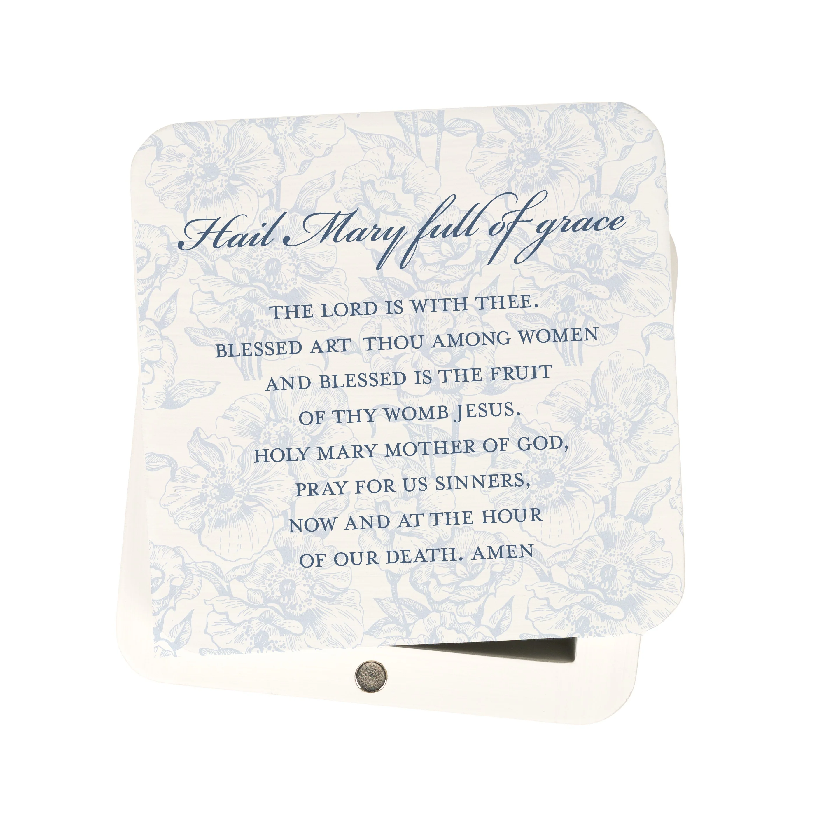 Toile Hail Mary Keepsake Box - Image 3